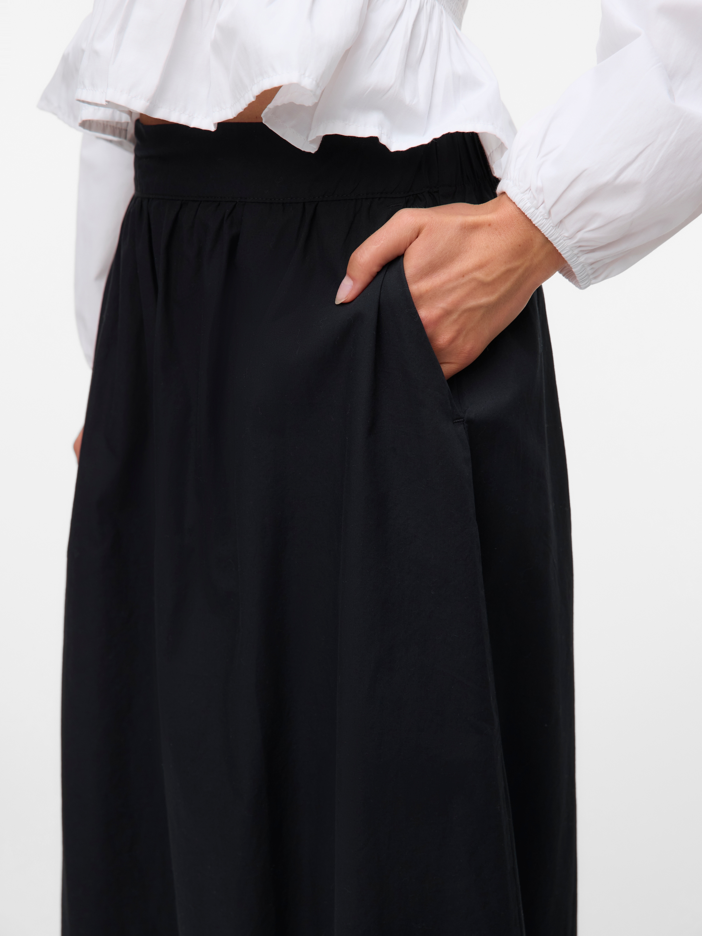 Vero Moda Sommerrock »VMCHARLOTTE HW ANKLE SKIRT WVN GA«