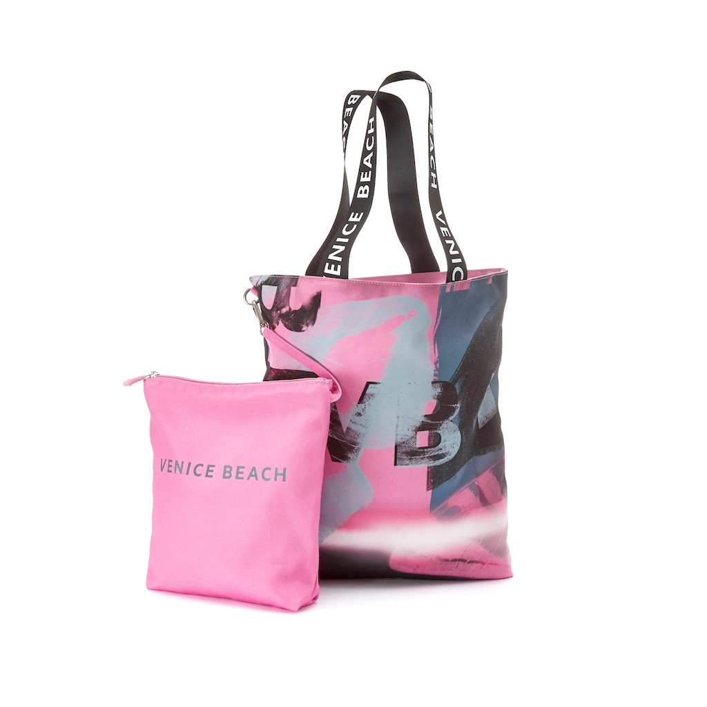 Venice Beach Shopper, Handtasche, Schultertasche, grosse Tasche, Tragetasche VEGAN