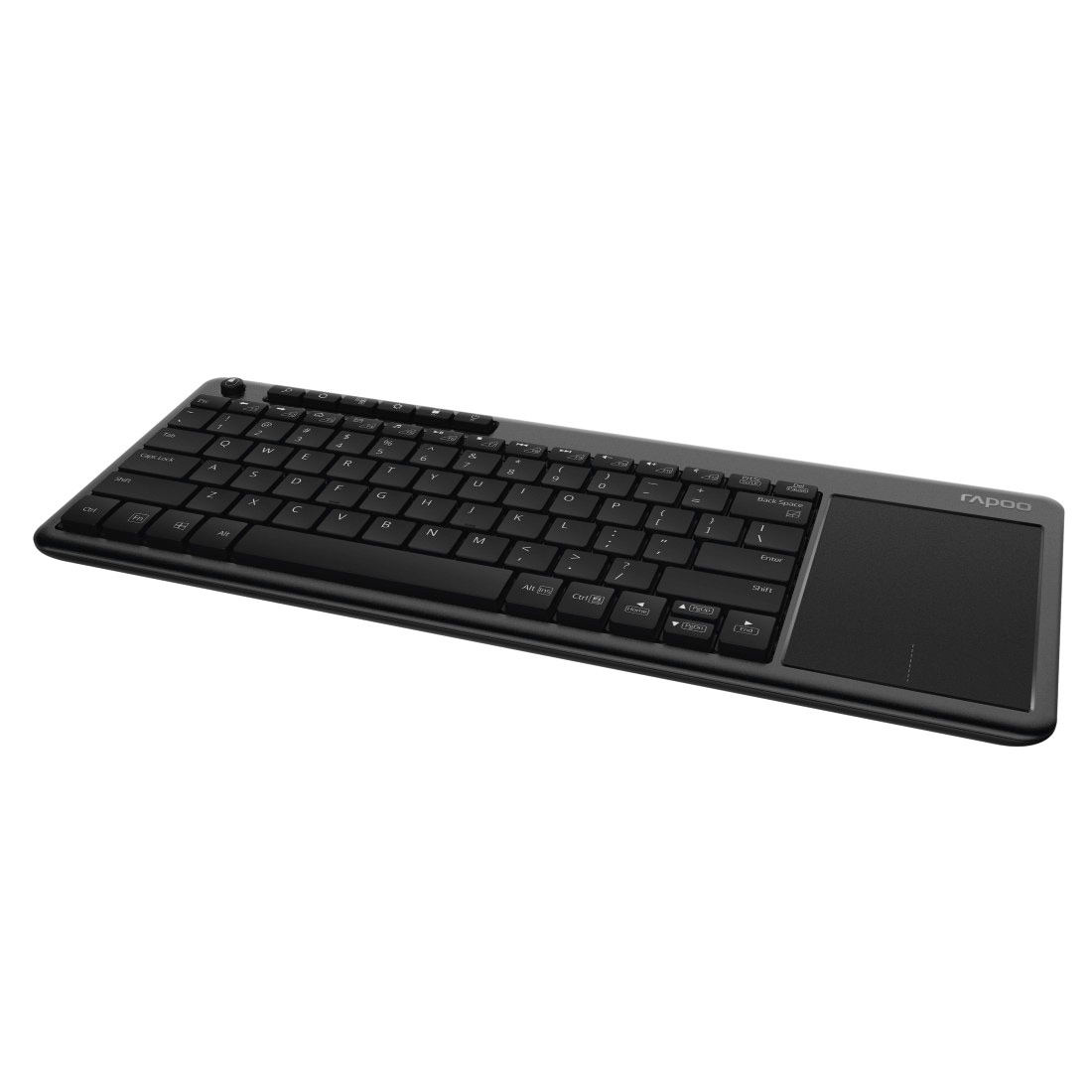 Rapoo Tastatur mit Touchpad »K2600 kabellose Multimedia-Tastatur, 2.4 GHz Verbindung«, (Fn-Tasten-Touchpad)