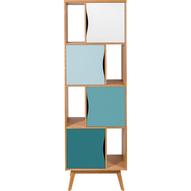 Woodman Bücherregal »Avon«, Höhe 191 cm, Holzfurnier aus Eiche, schlichtes  skandinavisches Design online bestellen | Jelmoli-Versand