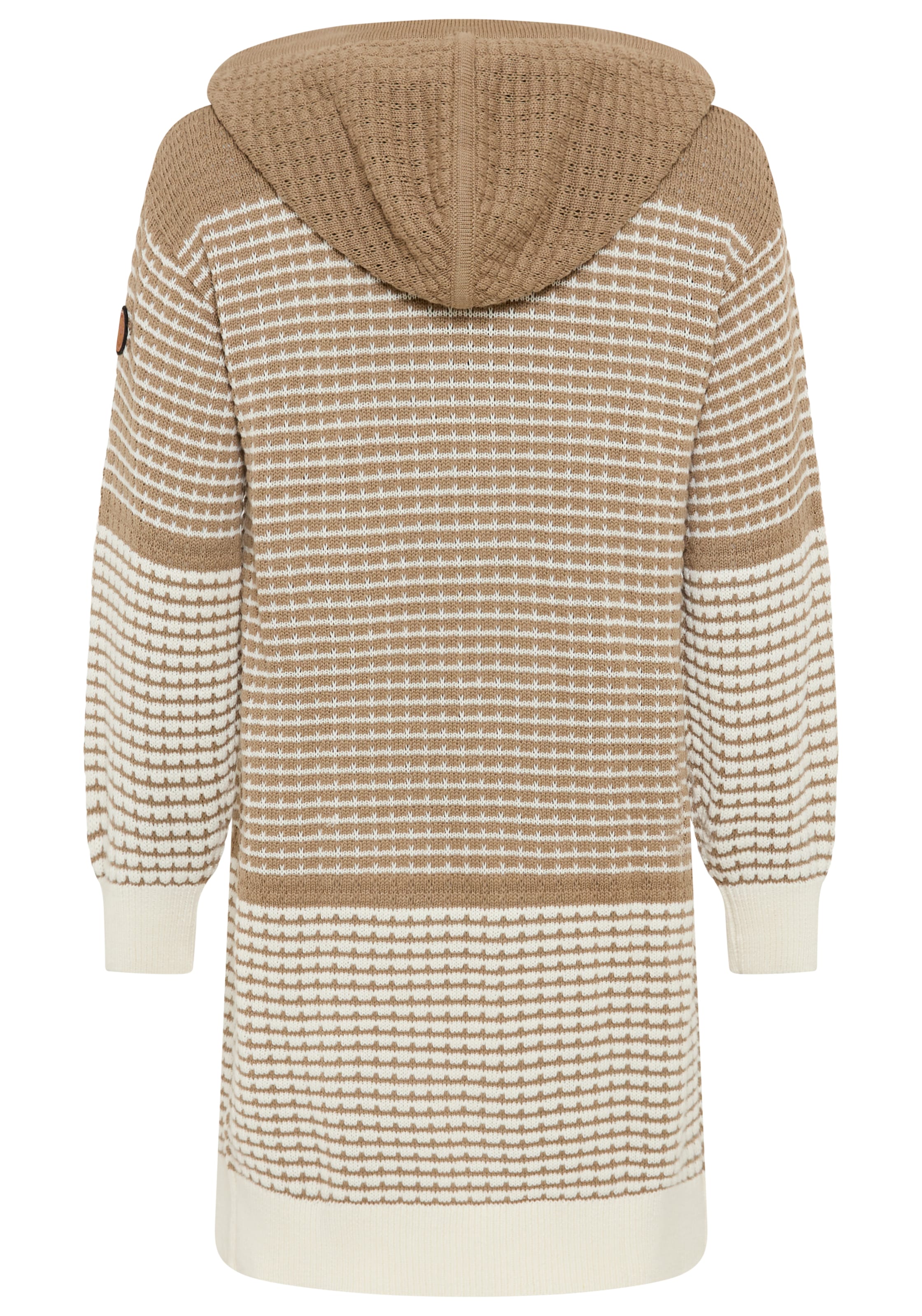 KangaROOS Kapuzenstrickjacke, mit angesagtem Strickmuster