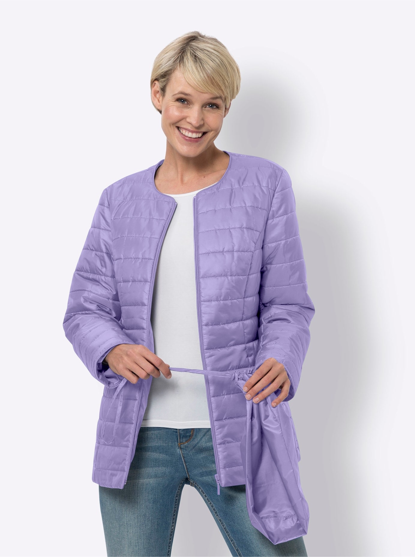 Classic Basics Steppjacke ohne Kapuze