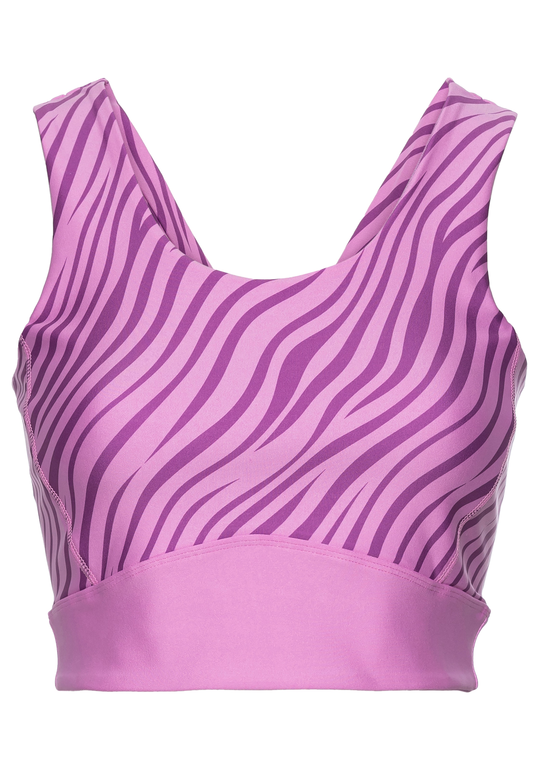 LASCANA ACTIVE Crop-Top, Sporttop mit Cut-Outs