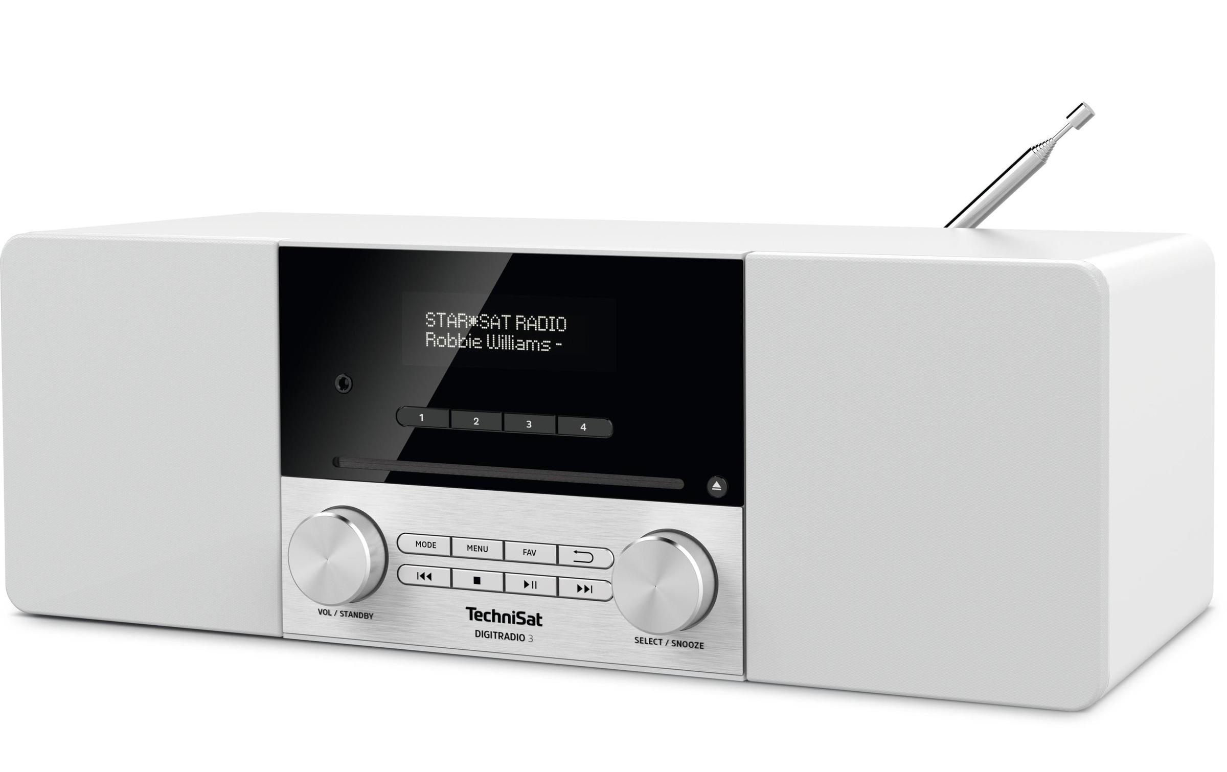 TechniSat Digitalradio (DAB+) »3«, (Digitalradio (DAB+)-FM-Tuner)