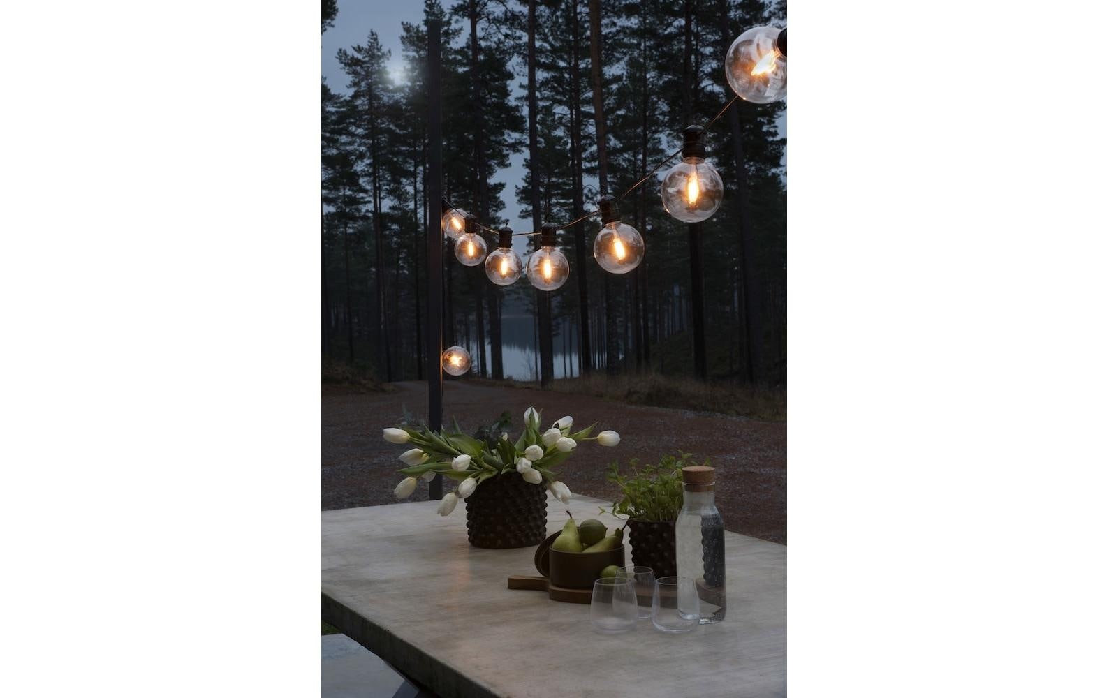 KONSTSMIDE Lichterkette »Basis-Set 2394 10 LEDs Transparent«, 10 St.-flammig