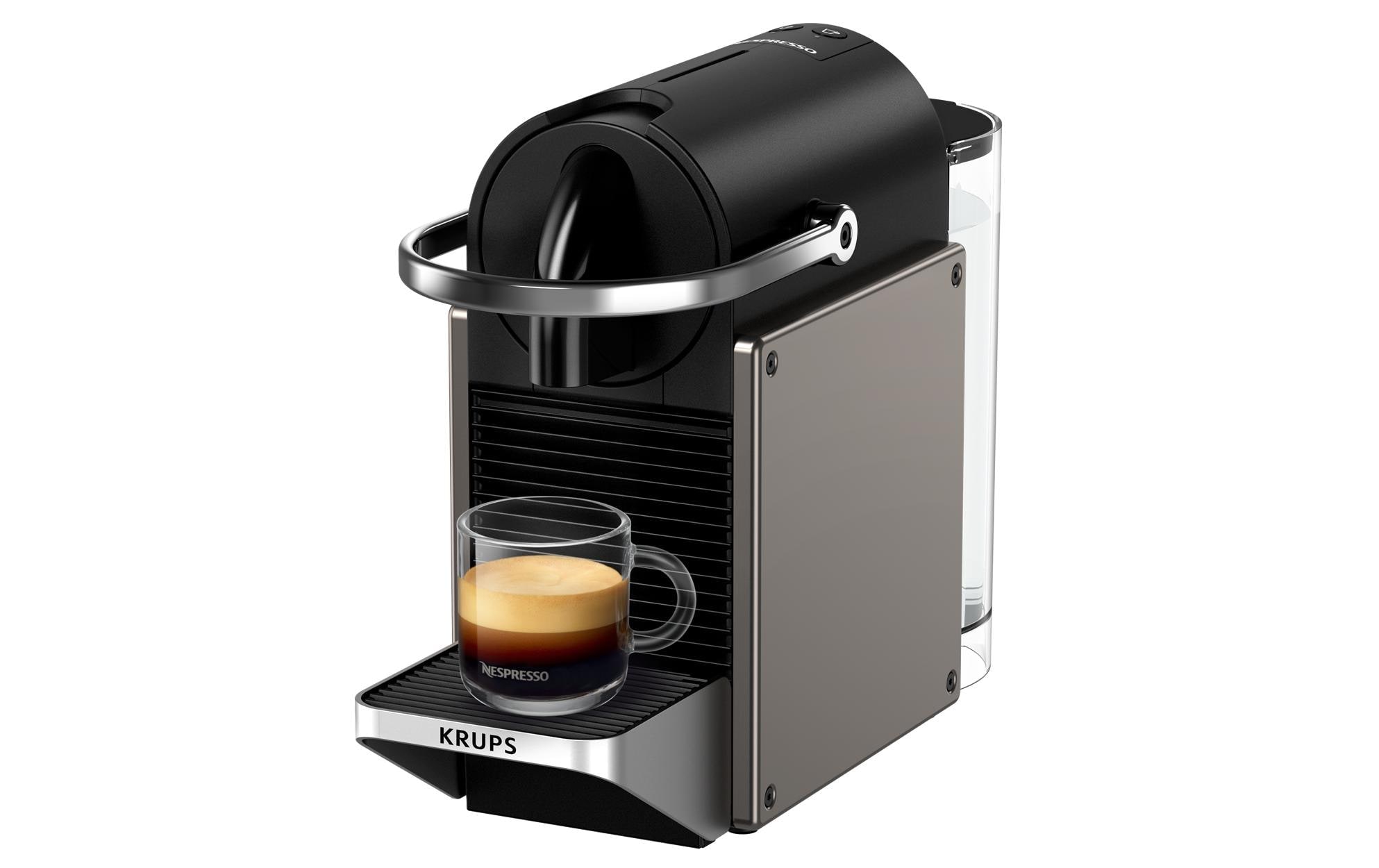 Krups Kapselmaschine »Nespresso Pixie XN306TCH Titan«