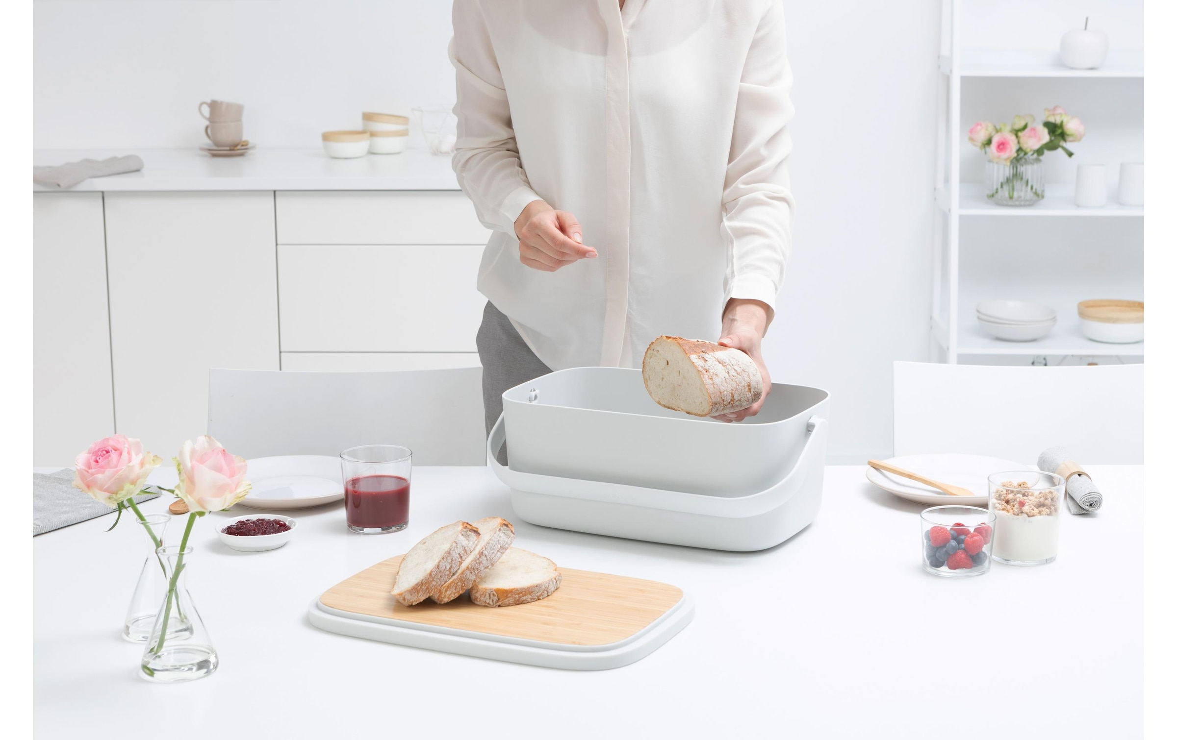 Brabantia Brotkasten »Nic«, (1 tlg.), Holzart: Bambus (China)
