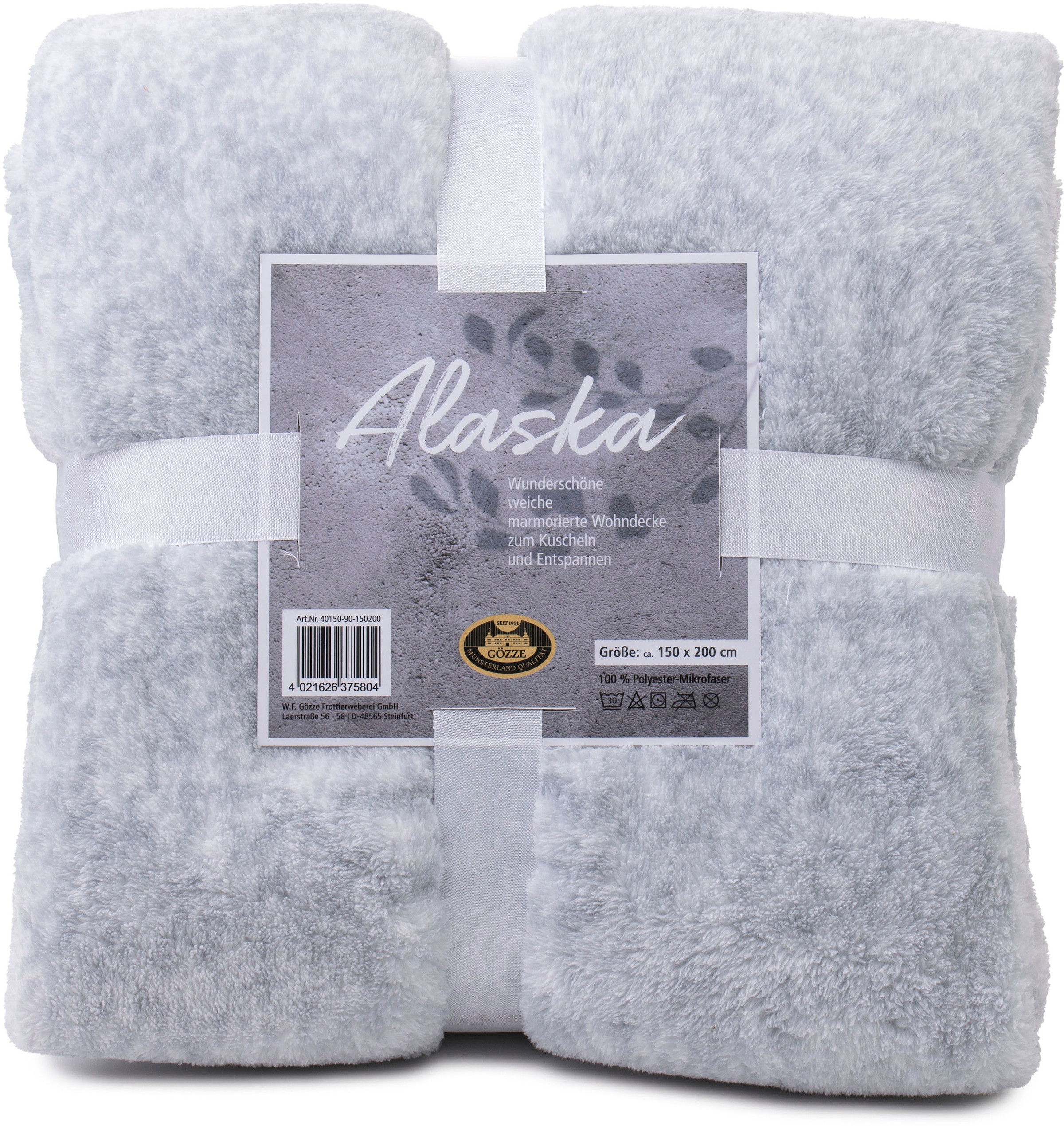 Jelmoli-Versand online »Alaska«, | Wohndecke Optik, marmorierte kuschelig kaufen Gözze