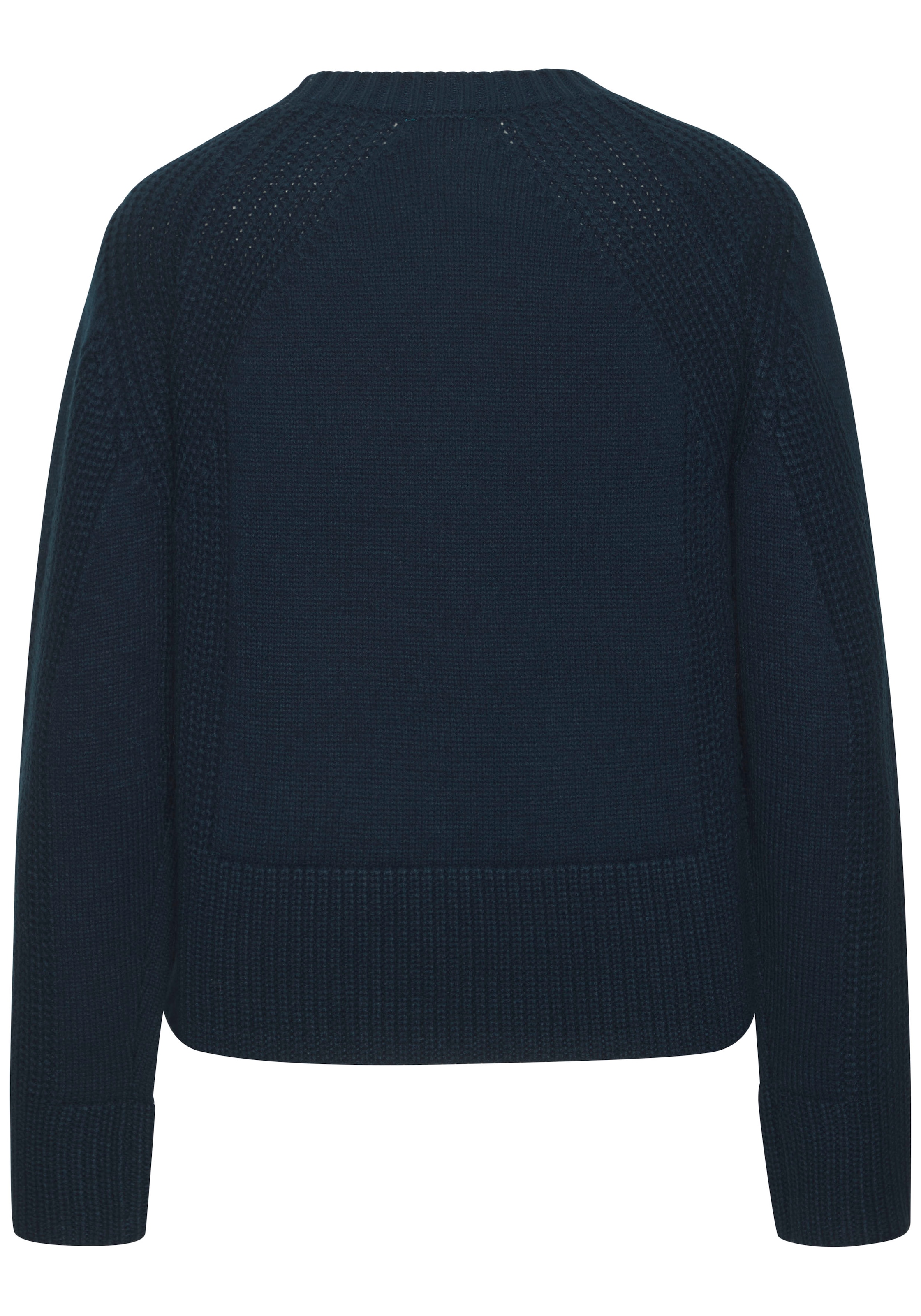 LASCANA Strickpullover, mit Grobstrick-Details, Damen Pullover mit Rundhals