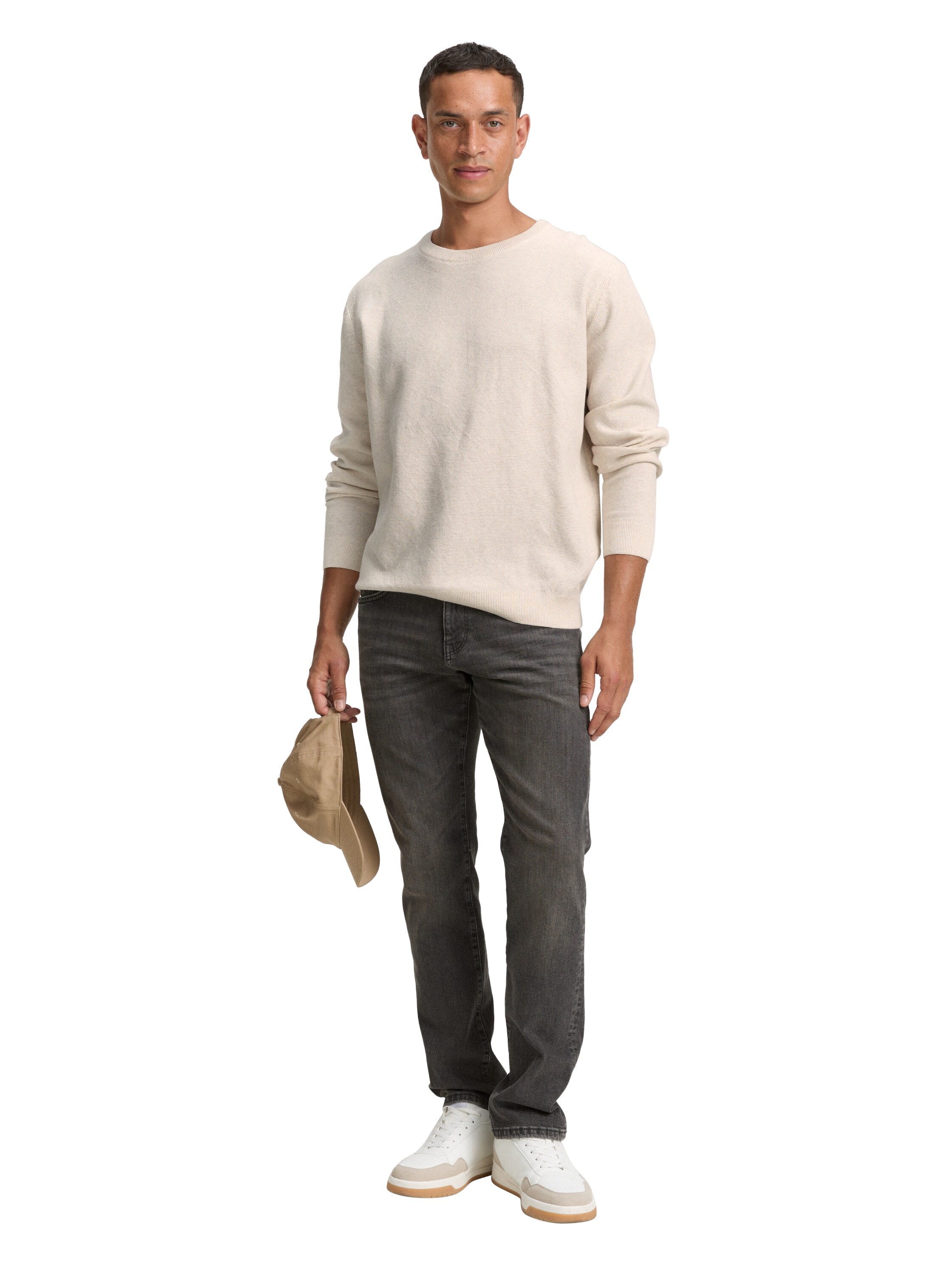 TOM TAILOR Strickpullover, mit Bündchen