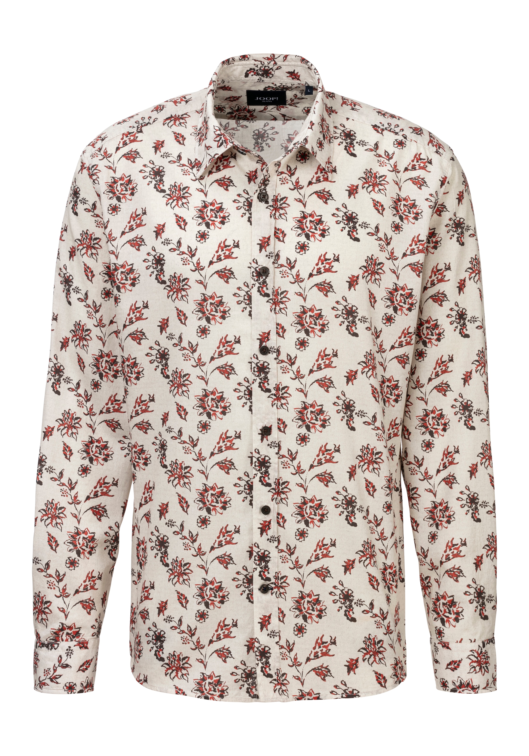 Joop Jeans Langarmhemd »Hanson«, mit trendigem Blumenprint