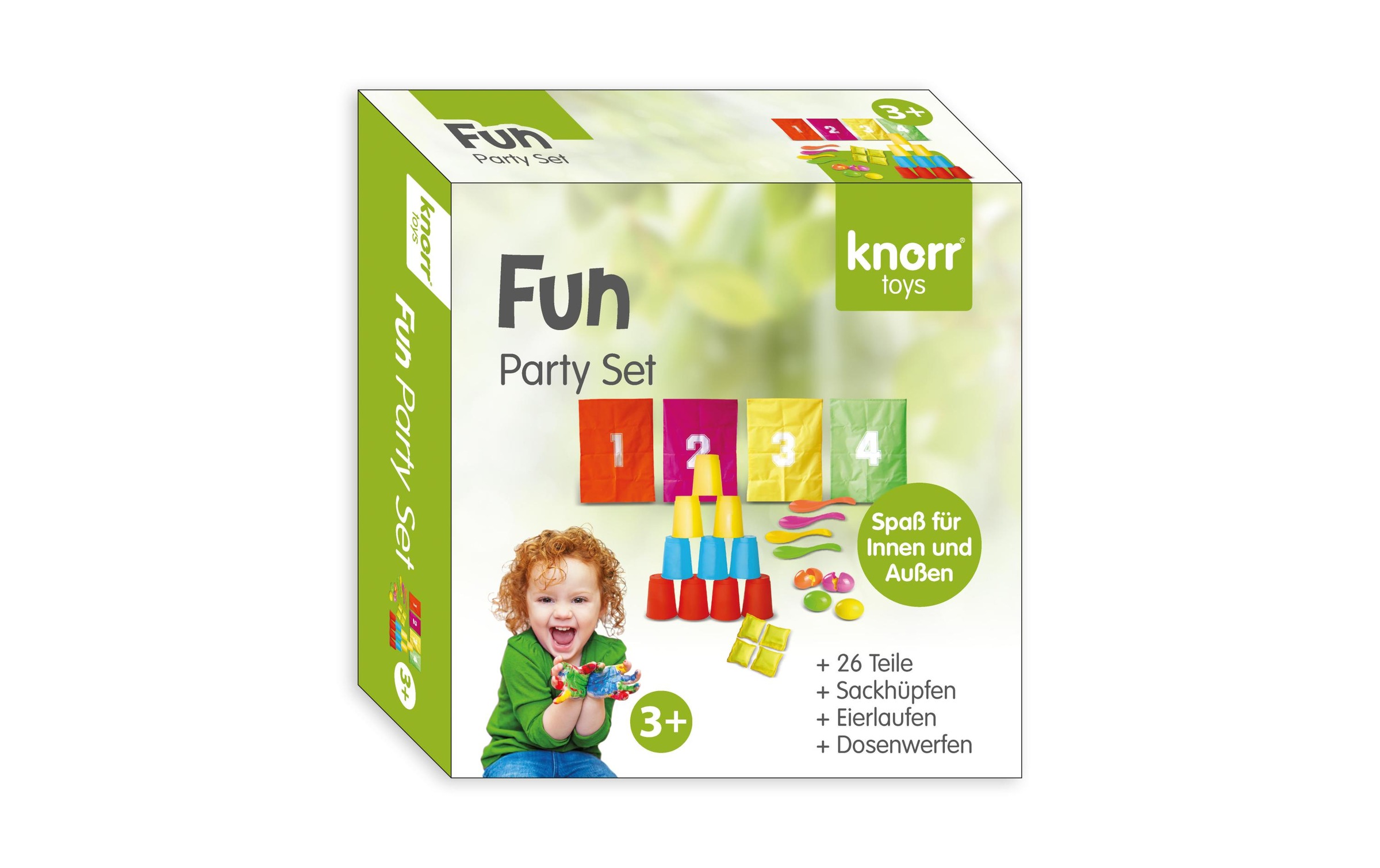 Knorrtoys® Spielzeug-Gartenset »Partyset - Fun«