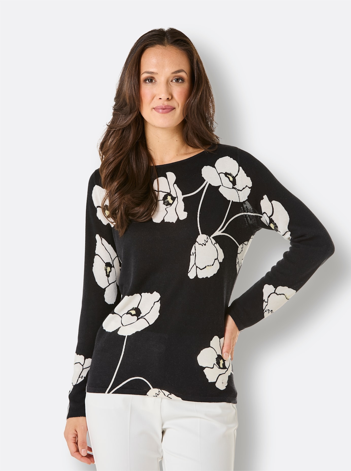 CREATION L PREMIUM Strickpullover »Seiden-Kaschmir-Pullover«