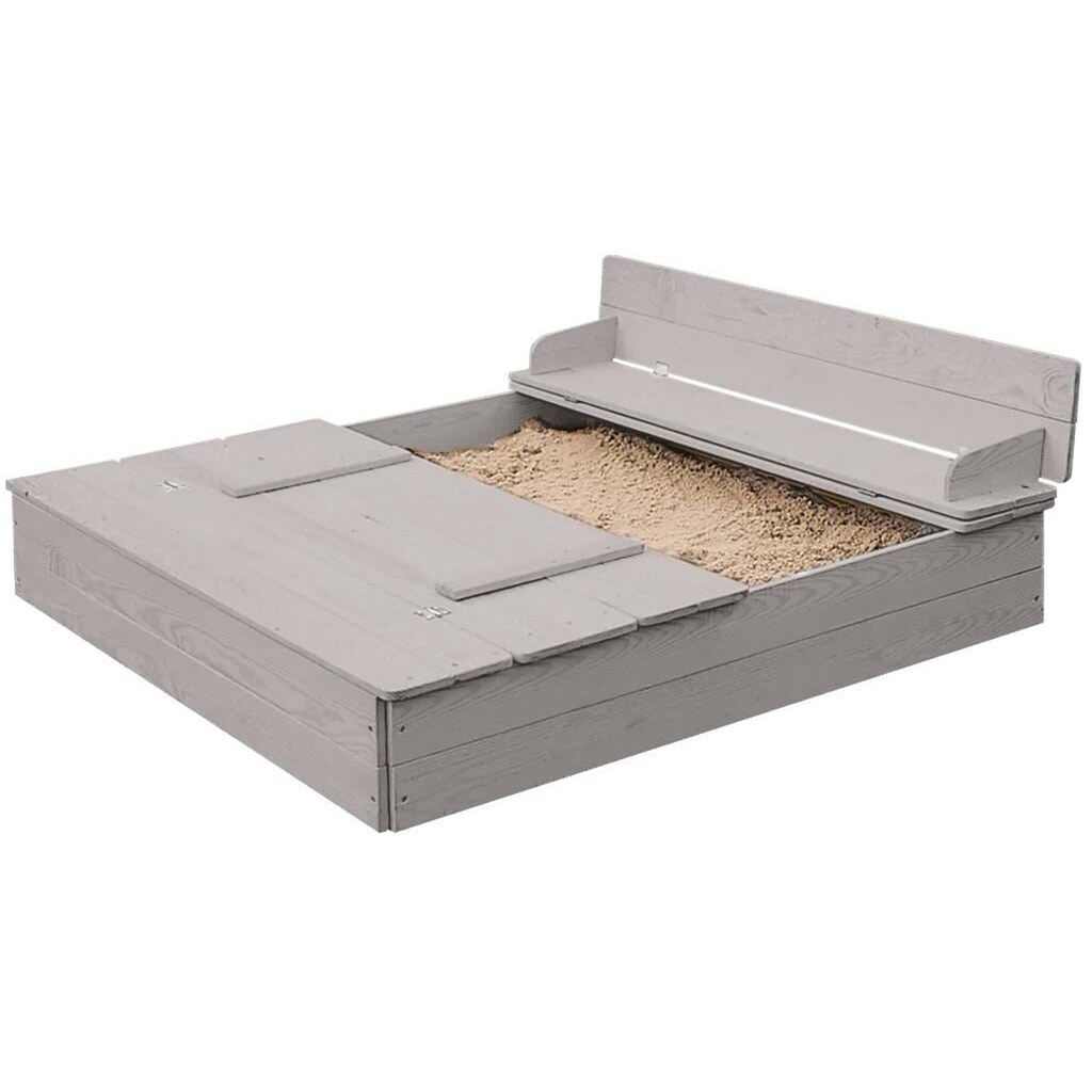 roba® Sandkasten »Sandkasten, aufklappbare Sitzbank«