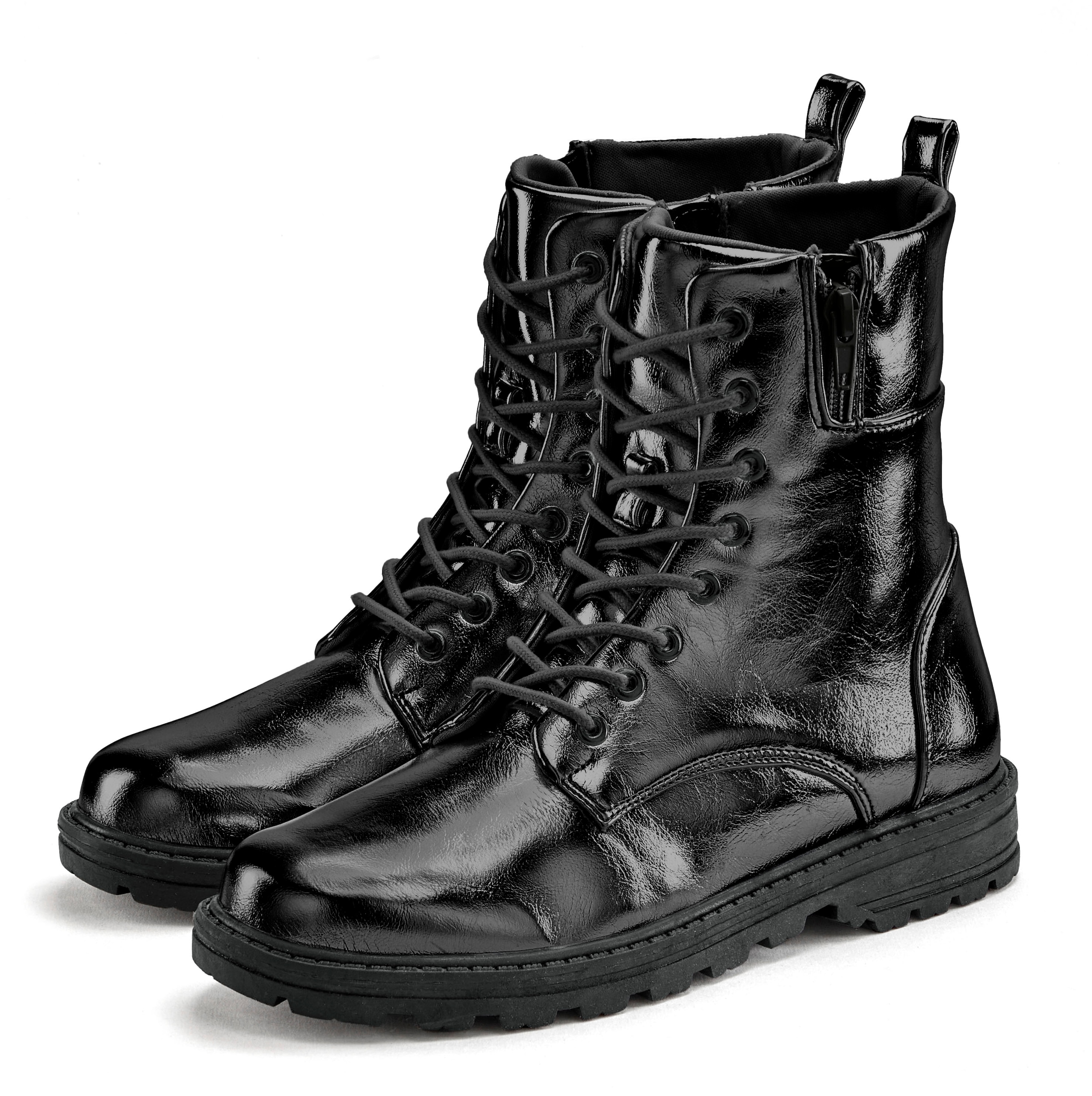 LASCANA Stiefelette im angesagten Metallic-Look, Stiefel, Boots VEGAN