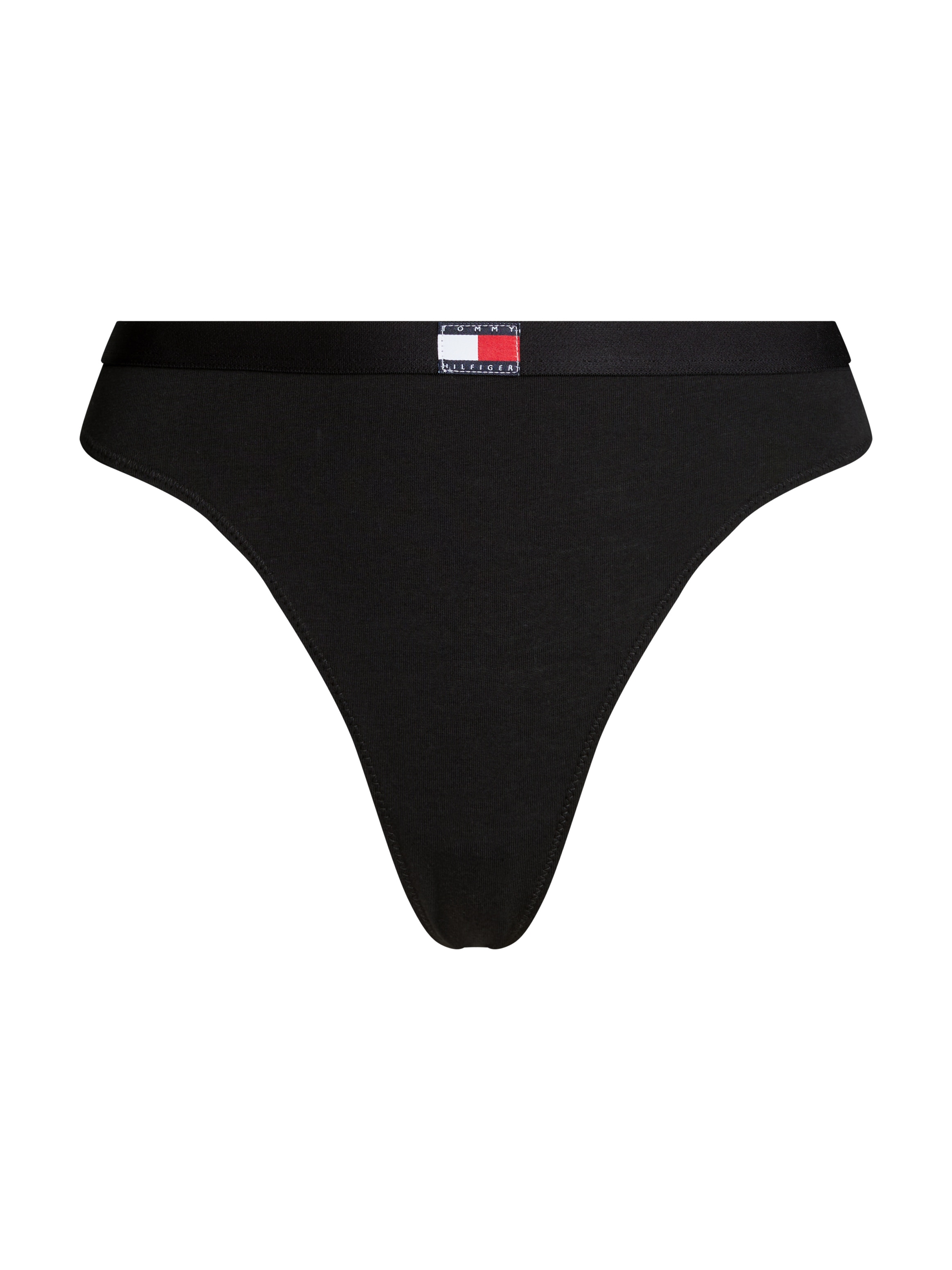 Tommy Hilfiger Underwear String »3 PACK FLAG THONG (EXT. SIZE)«, (Packung, 3 St., 3er), mit Logo-Stretchbund