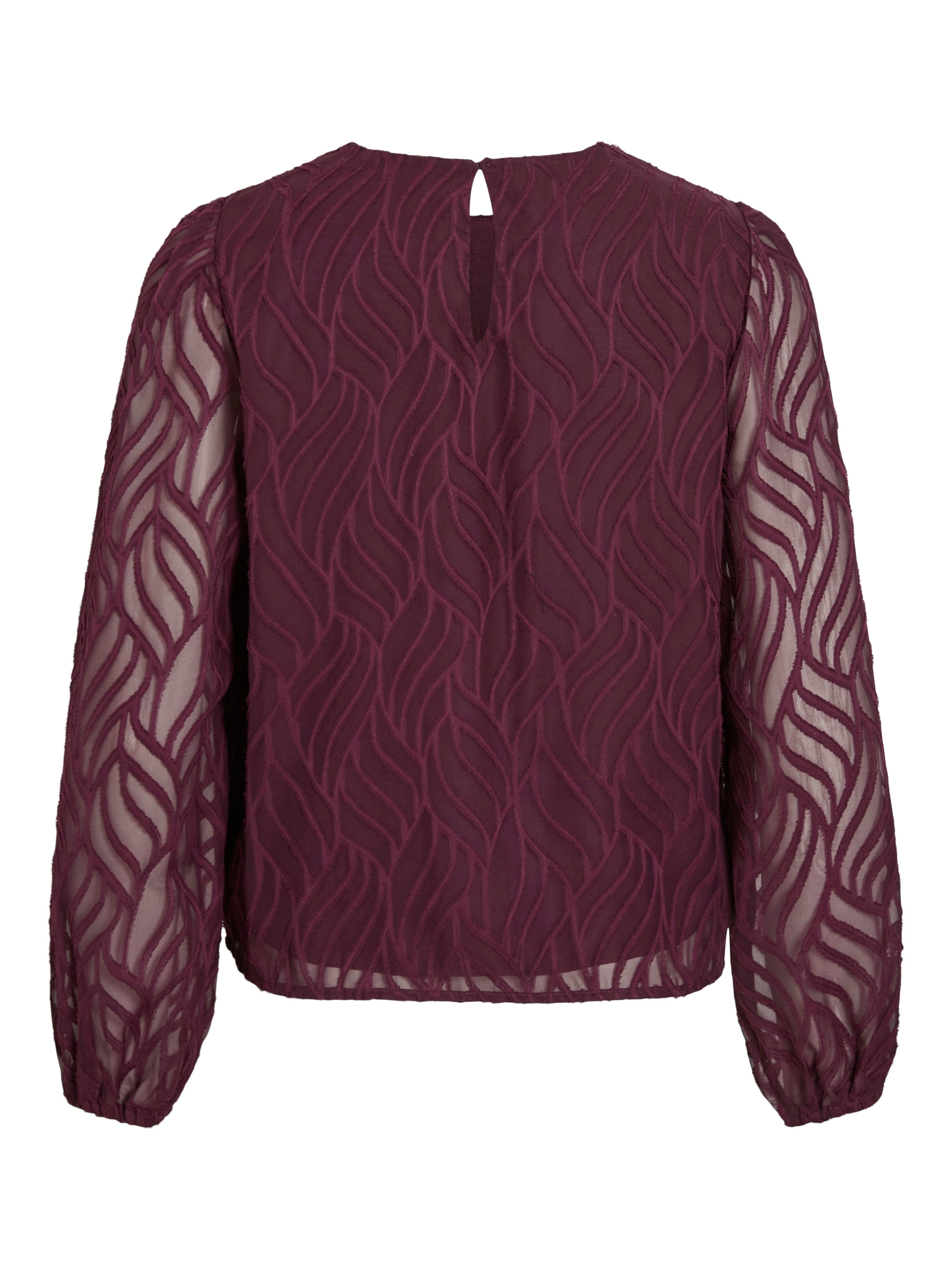 Vila Blusenshirt »VIMIKA O-NECK L/S TOP - NOOS«