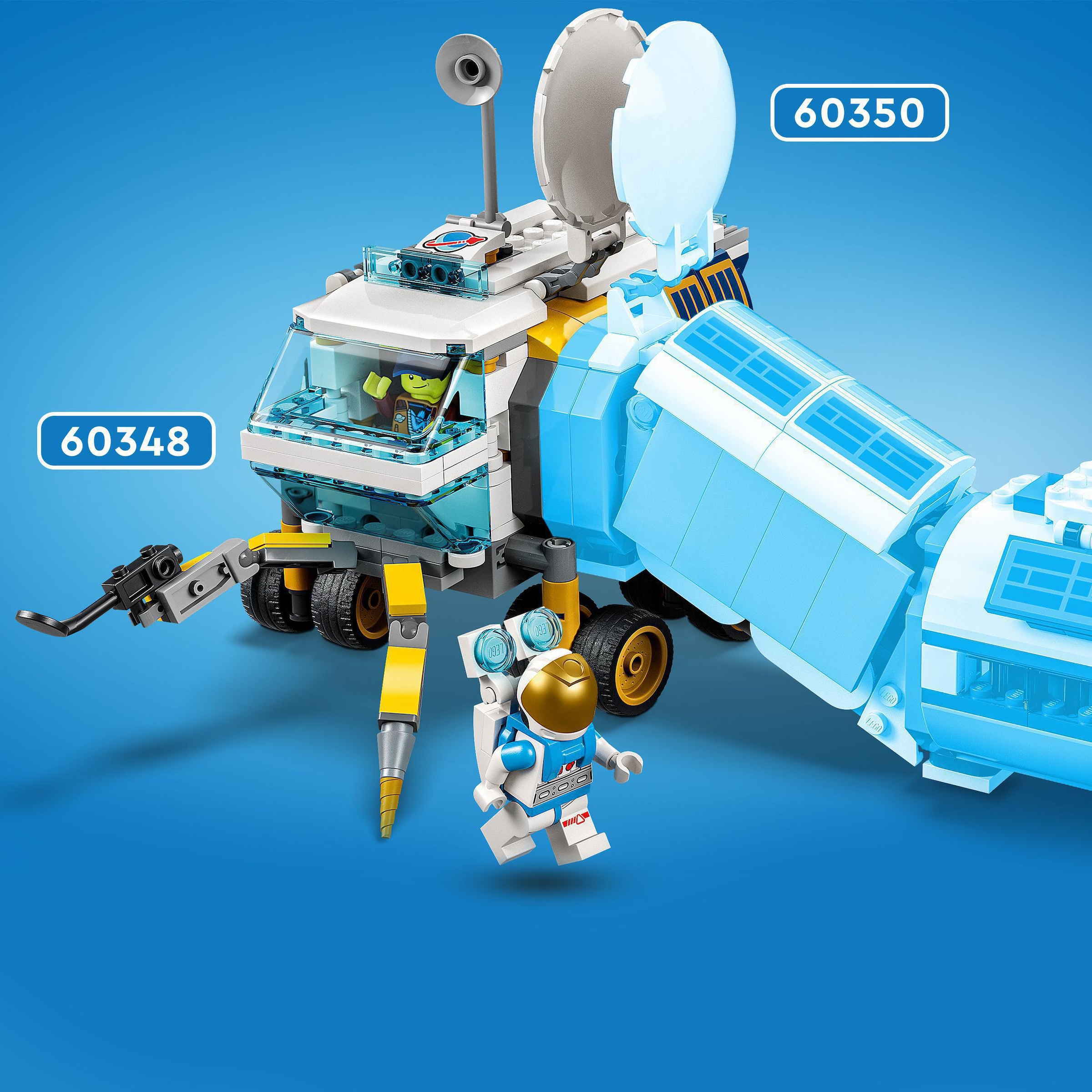 ✵ LEGO® Konstruktionsspielsteine »Mond-Rover (60348), LEGO® City«, (275  St.), Made in Europe günstig ordern | Jelmoli-Versand