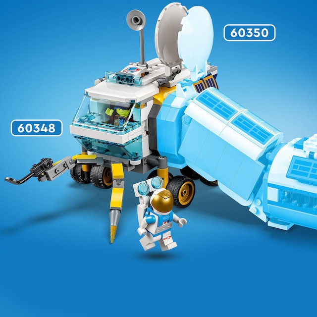 ✵ LEGO® Konstruktionsspielsteine »Mond-Rover (60348), LEGO® City«, (275  St.), Made in Europe günstig ordern | Jelmoli-Versand
