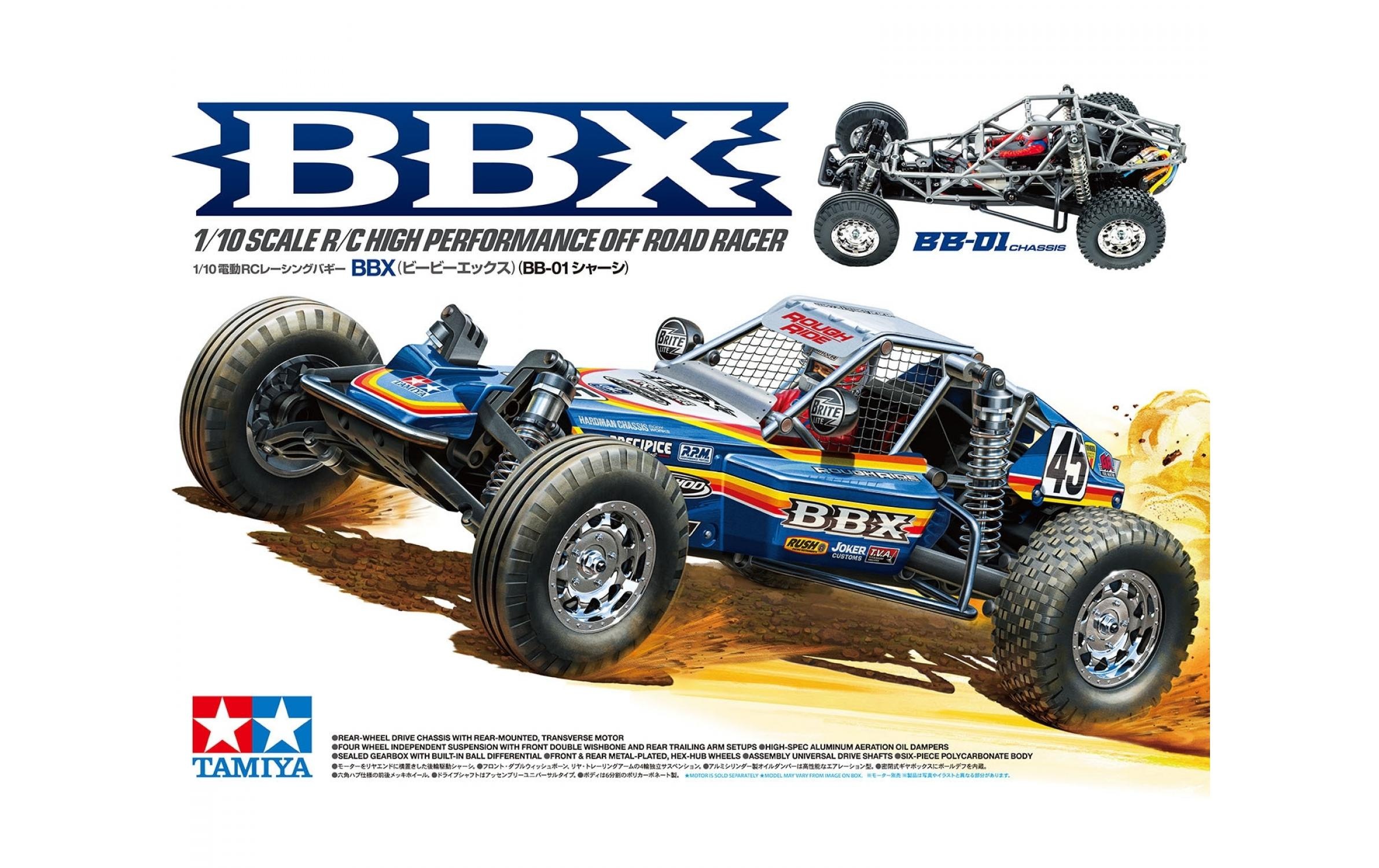 Tamiya RC-Buggy »BBX BB-01 2WD Bausatz«