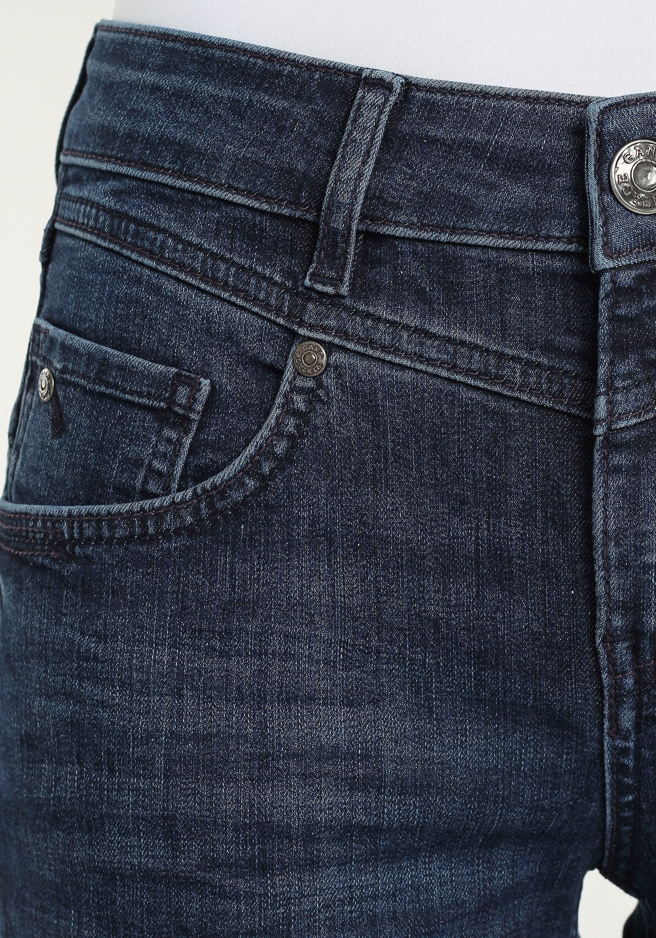 GANG Skinny-fit-Jeans »94MARISSA«, mit vorn modischer & online Schweiz bestellen V-Passe Jelmoli-Versand hinten bei