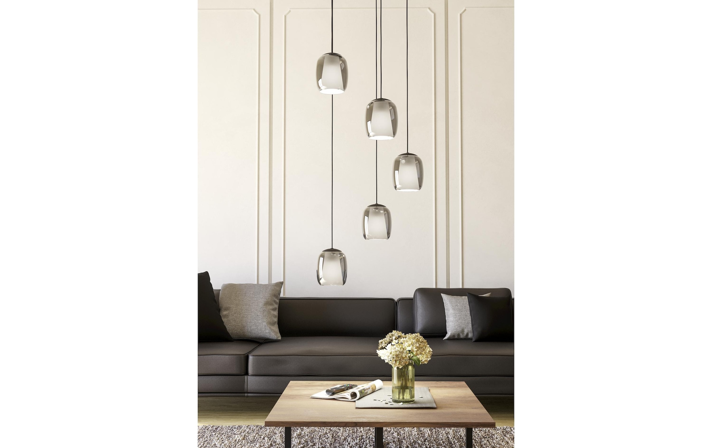 EGLO LED Pendelleuchte »CIAMPINO exkl E27 5x28W«