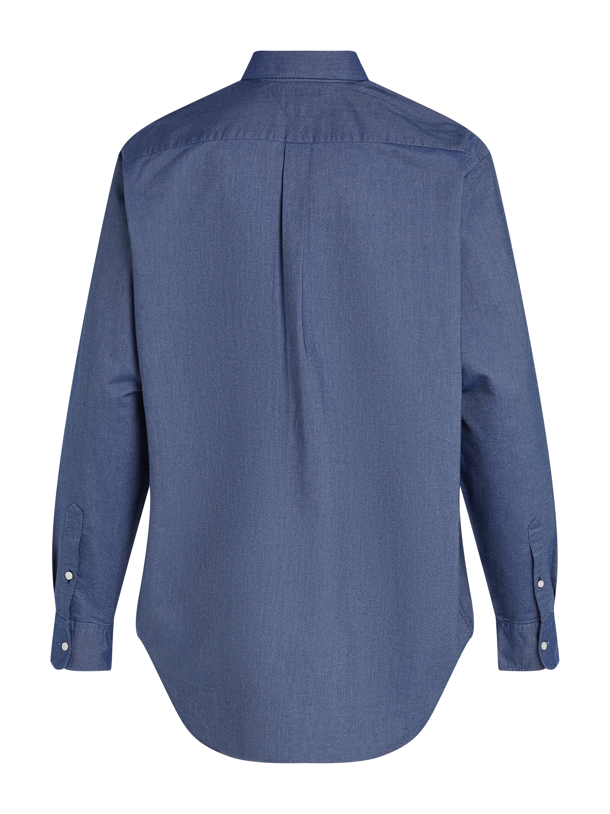 Tommy Hilfiger Big & Tall Langarmhemd »BT-SOLID HERITAGE OXFORD S-B«, in Grossen Grössen, Logostickerei