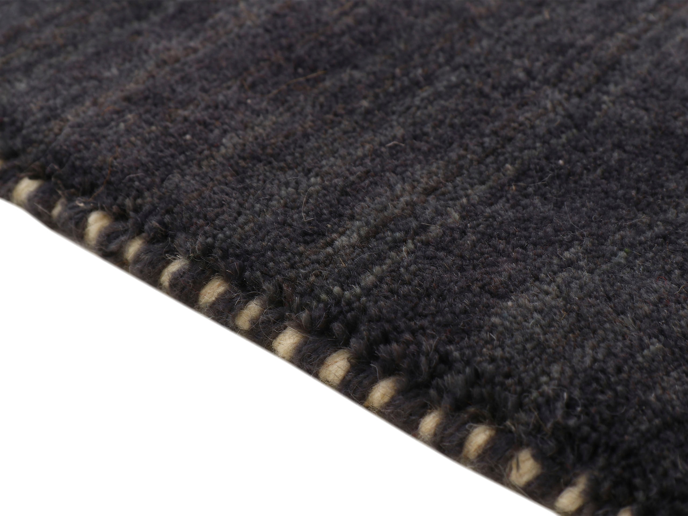 carpetfine Wollteppich »Gabbeh Uni, auch als Läufer erhältlich«, rechteckig, 15 mm Höhe, reine Wolle, handgewebt, Gabbeh Loom Tiermotiv, grosse Farbauswahl