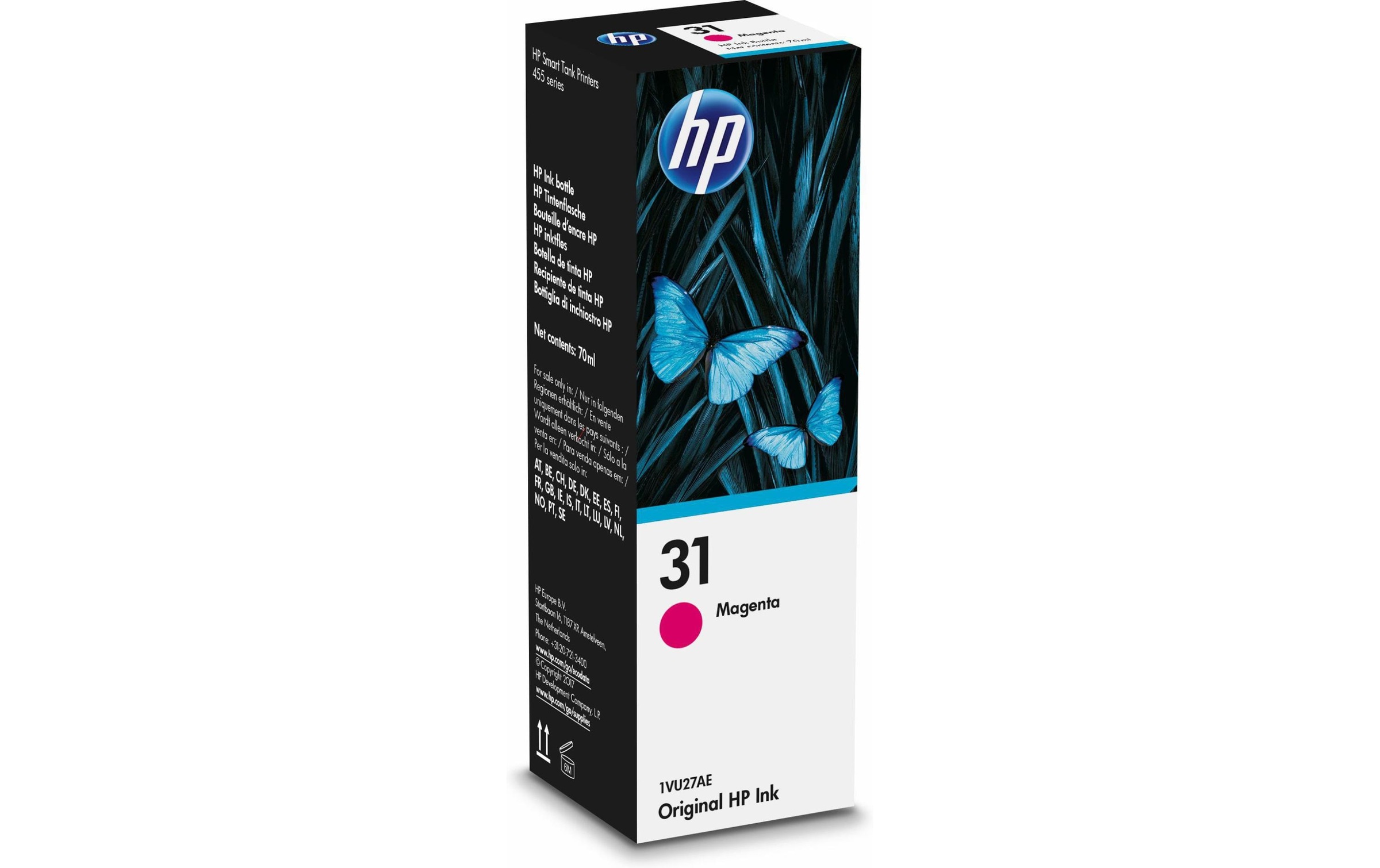 HP Tintenpatrone »Nr. 31 1VU27AE Magenta«