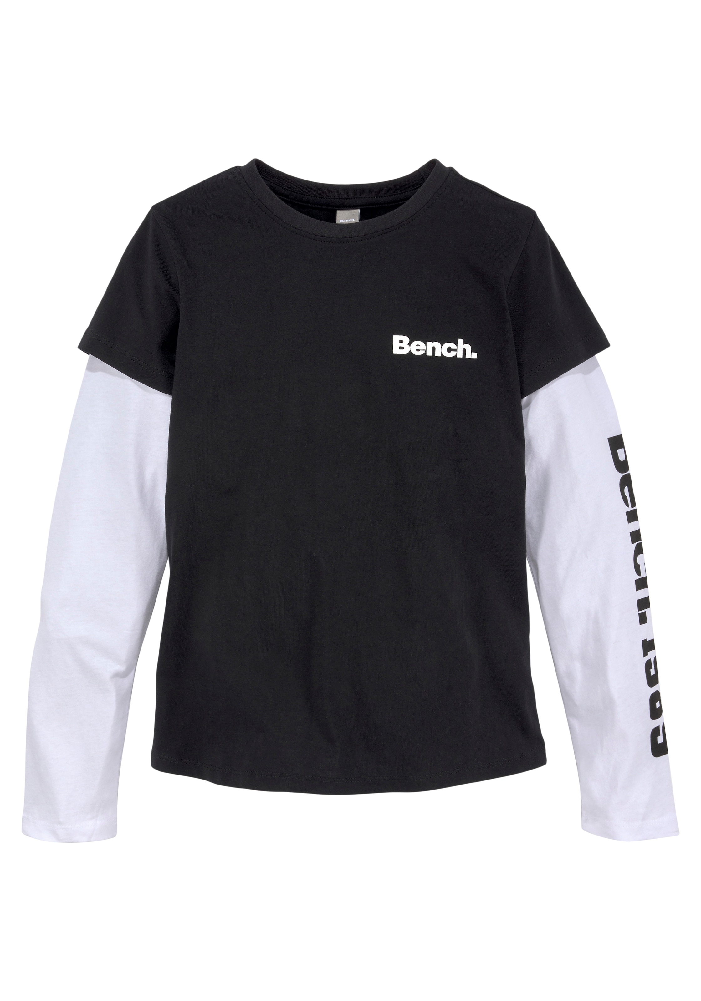 Langarmshirt cooler | »BENCH-1989«, Jelmoli-Versand Bench. bestellen Lagenlook ✵ günstig