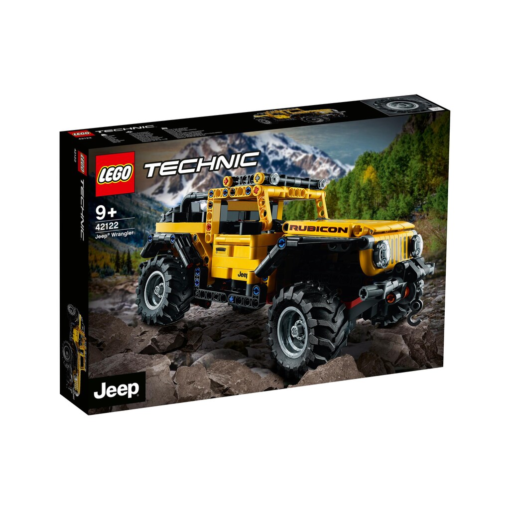 LEGO® Konstruktionsspielsteine »Jeep Wrangler 42122«