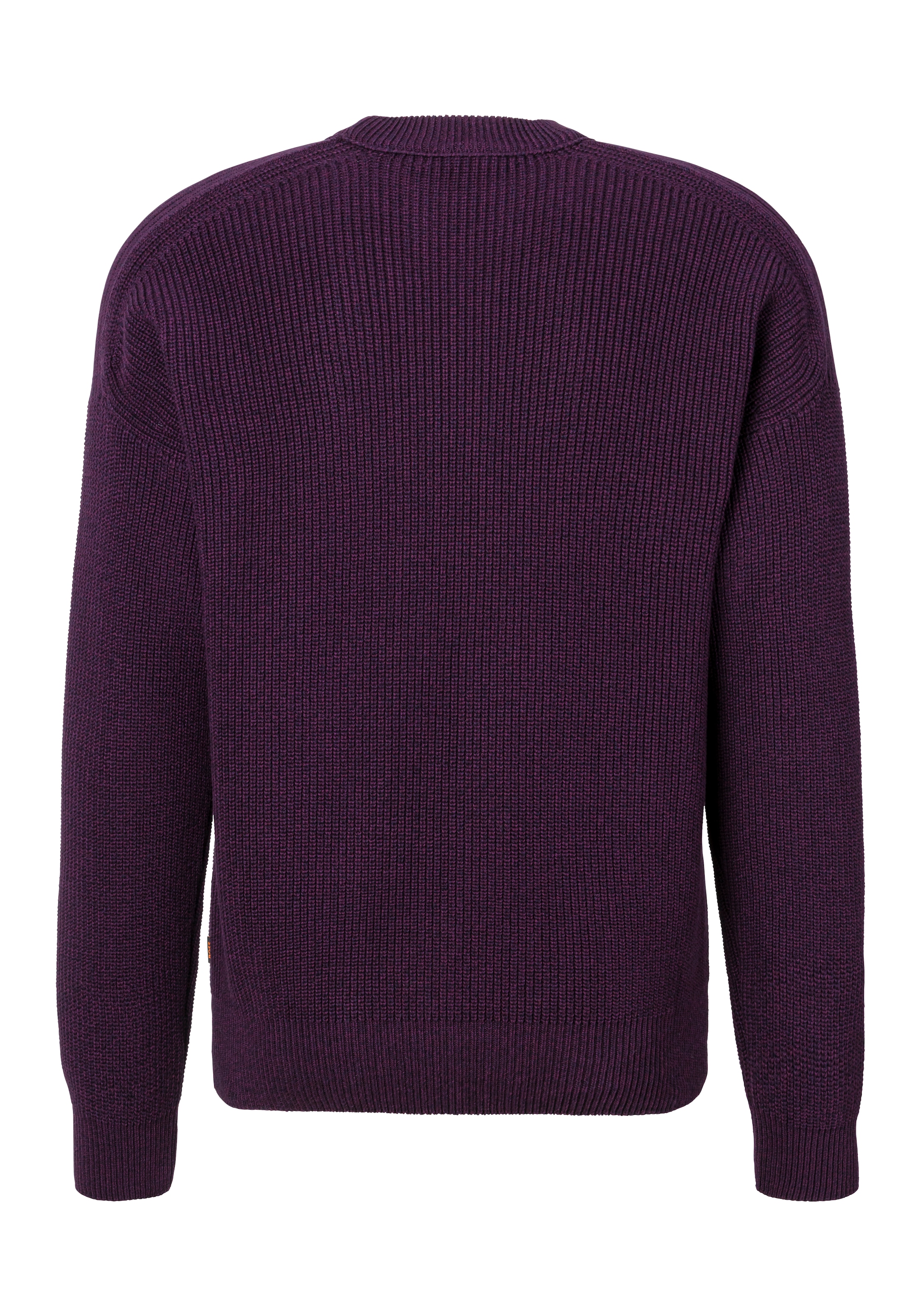 BOSS ORANGE Strickpullover »Alamaka«, mit Rundhalsausschnitt