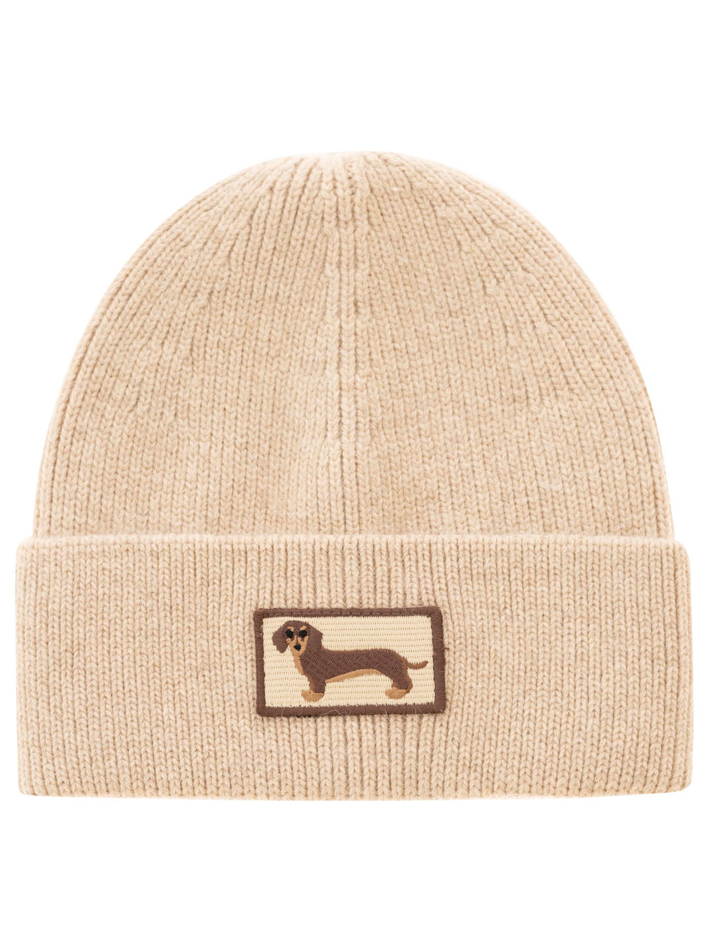 Zwillingsherz Beanie »"Dog Patch"«, mit süssem Dackelmotiv und Wollanteil