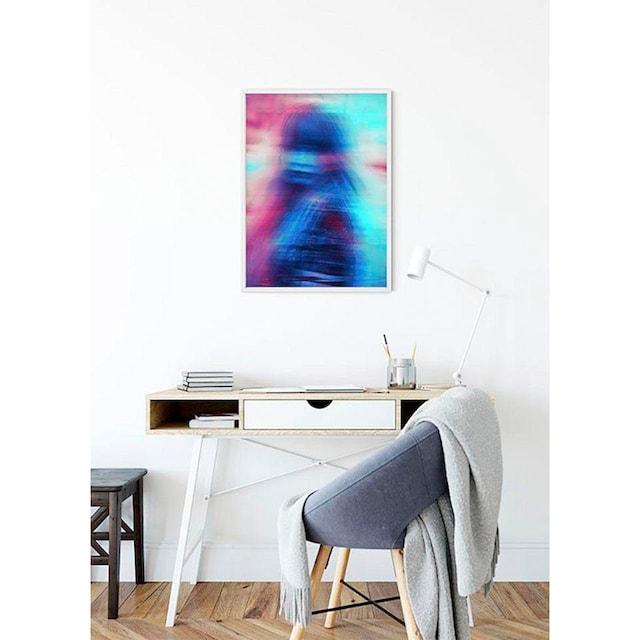 ❤ Komar Poster »Neon Girl«, Porträts, (1 St.), Kinderzimmer, Schlafzimmer,  Wohnzimmer kaufen im Jelmoli-Online Shop