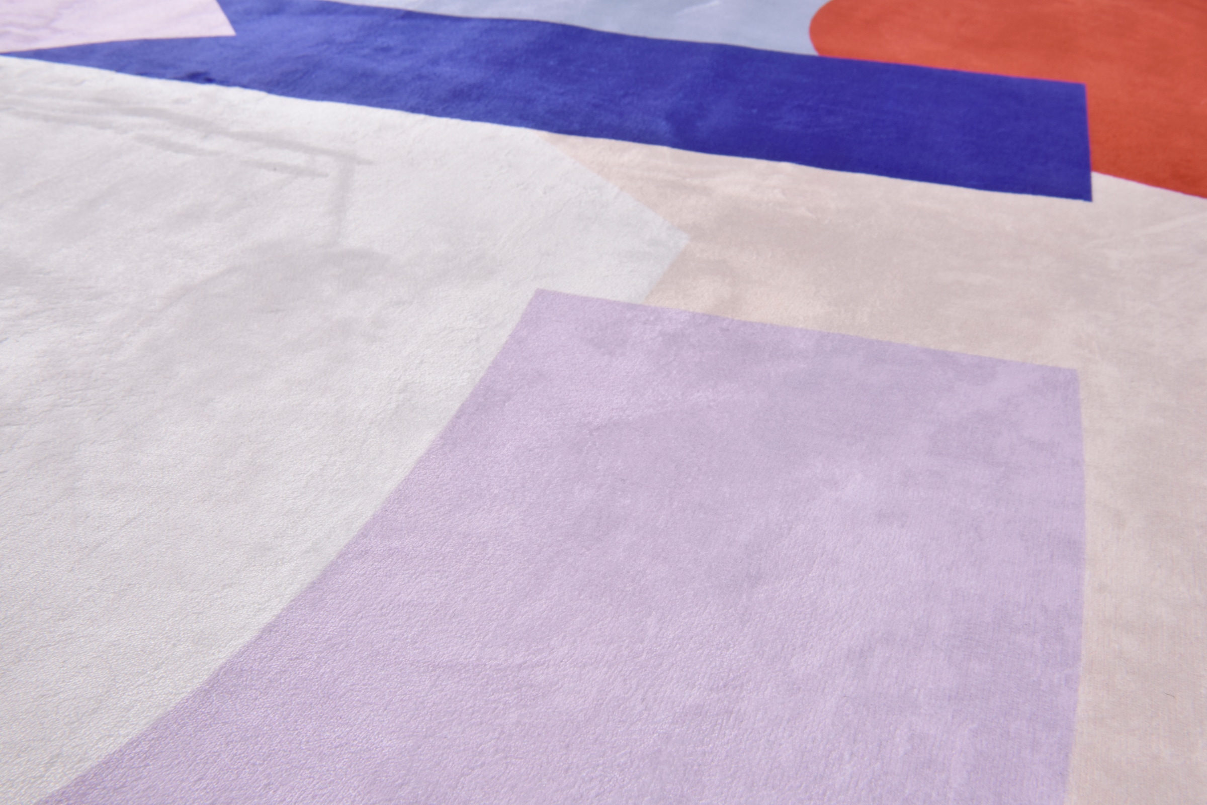 TOM TAILOR HOME Teppich »Shapes - NINE«, Motivform, 5 mm Höhe, Kurzflor, bedruckt, modernes Design