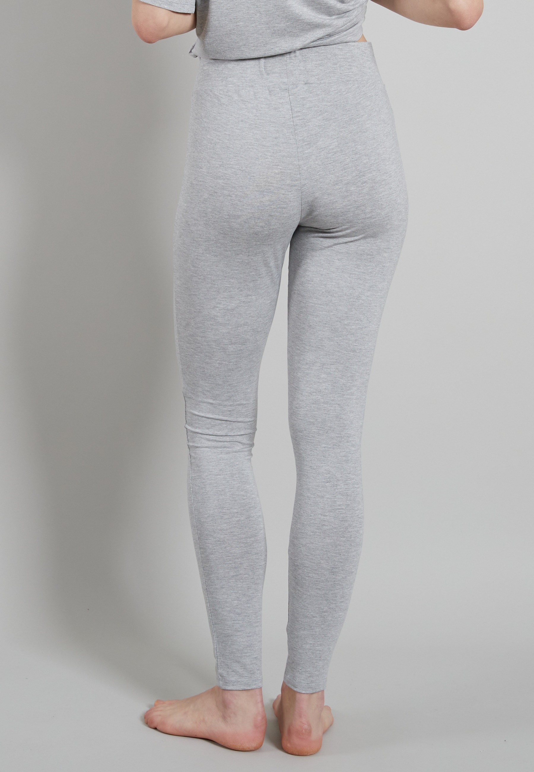 TOM TAILOR Leggings »Manila«, Logobund, eng, leicht, elastisch, basic, bequem, Viskosemix