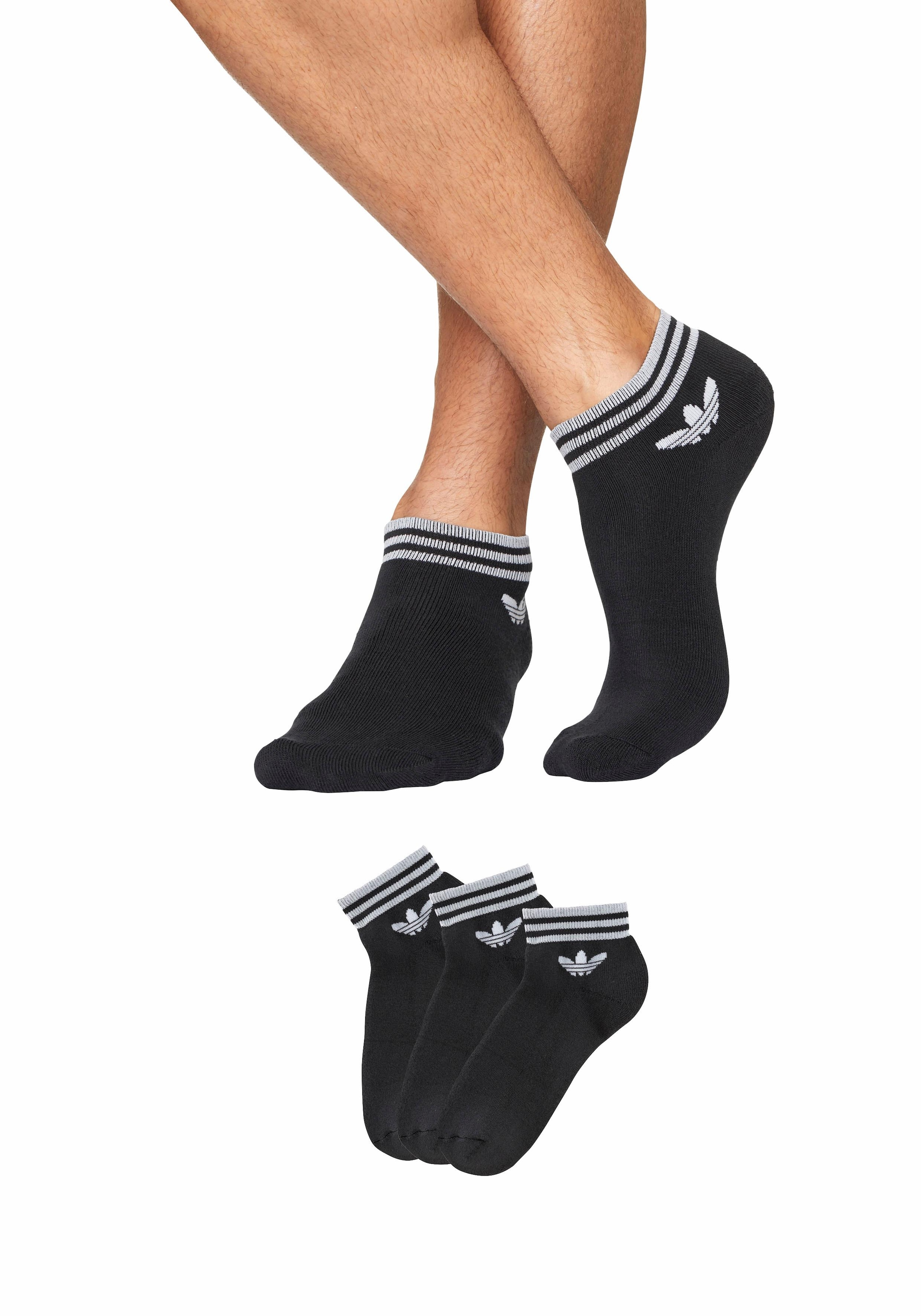 adidas Originals Sportsocken »TREFOIL ANKLE, 3 PAAR«