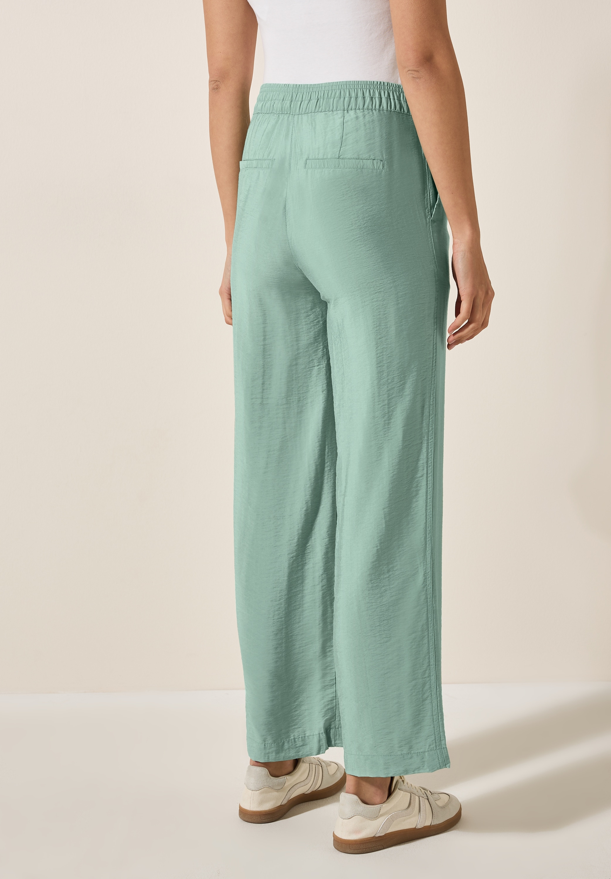 Cecil Stoffhose »Style Neele«, Sommerhose mit elastischem Bund mit Tunnelzug