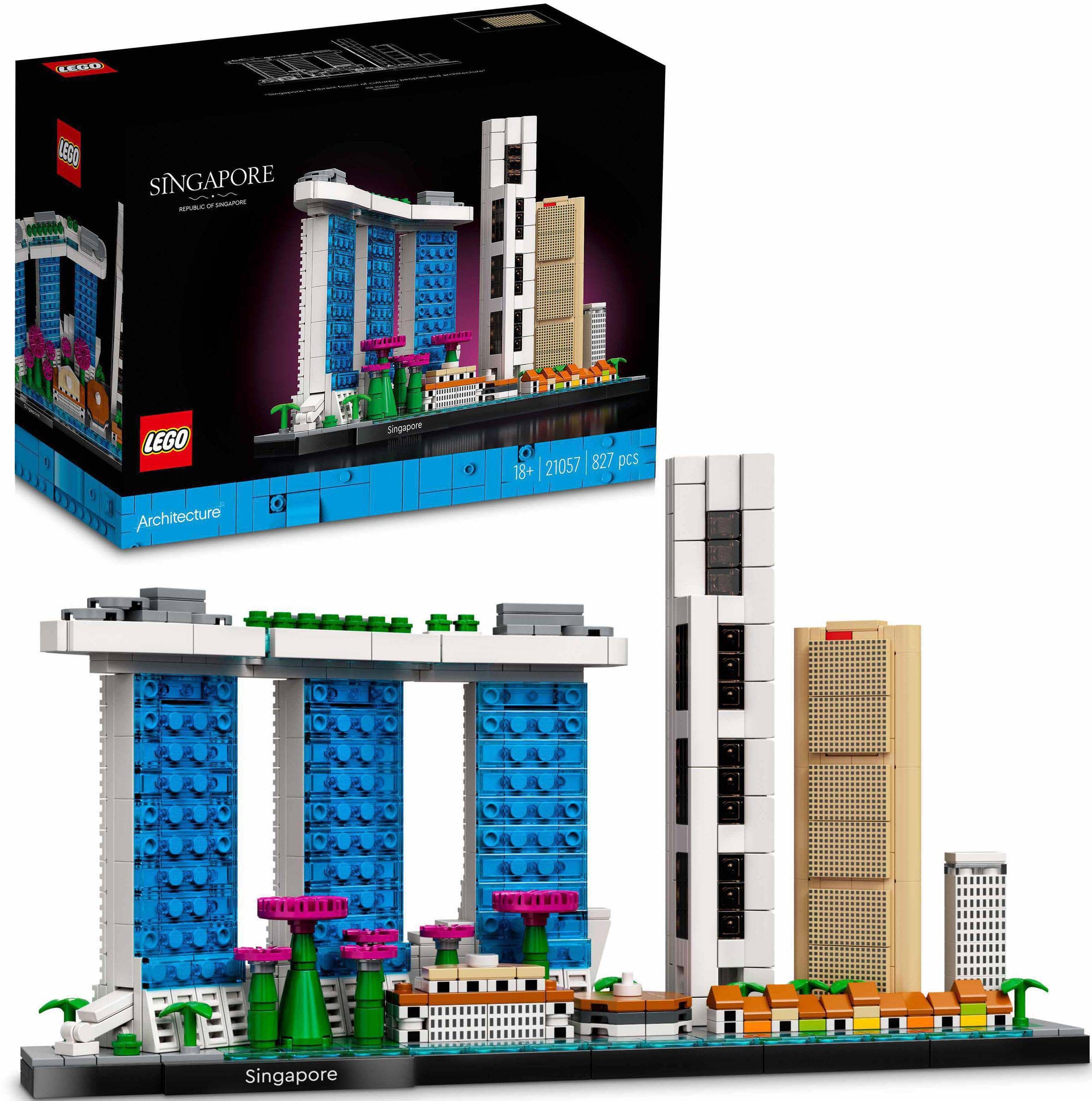 Konstruktionsspielsteine »Singapur (21057), LEGO® Architecture«, (827 St.)