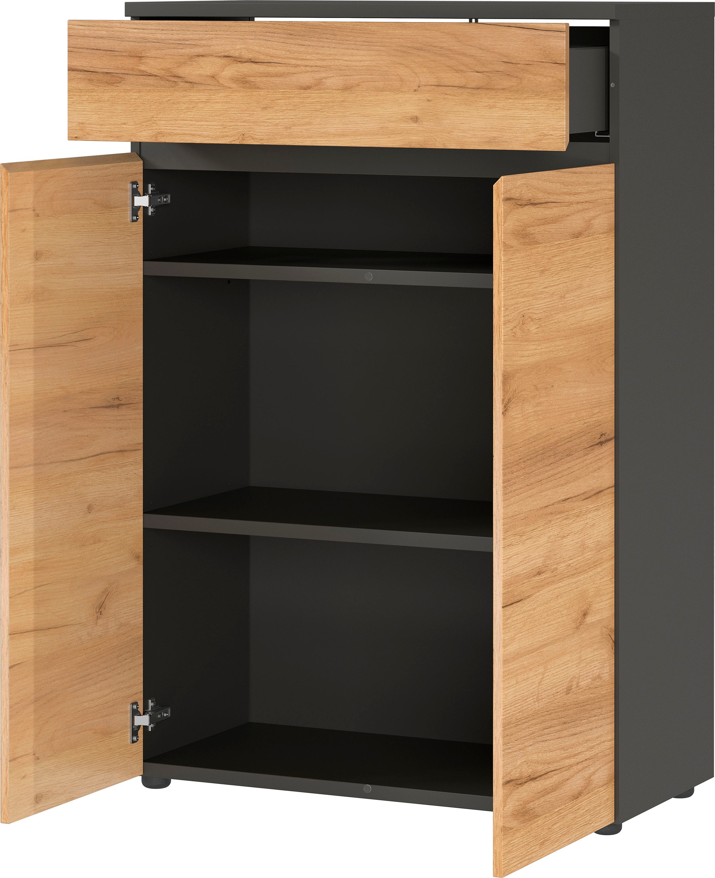 GERMANIA Aktenschrank »GW-Lissabon Aktenschrank«, mit Selbsteinzug der Schubladen und grifflosem Design