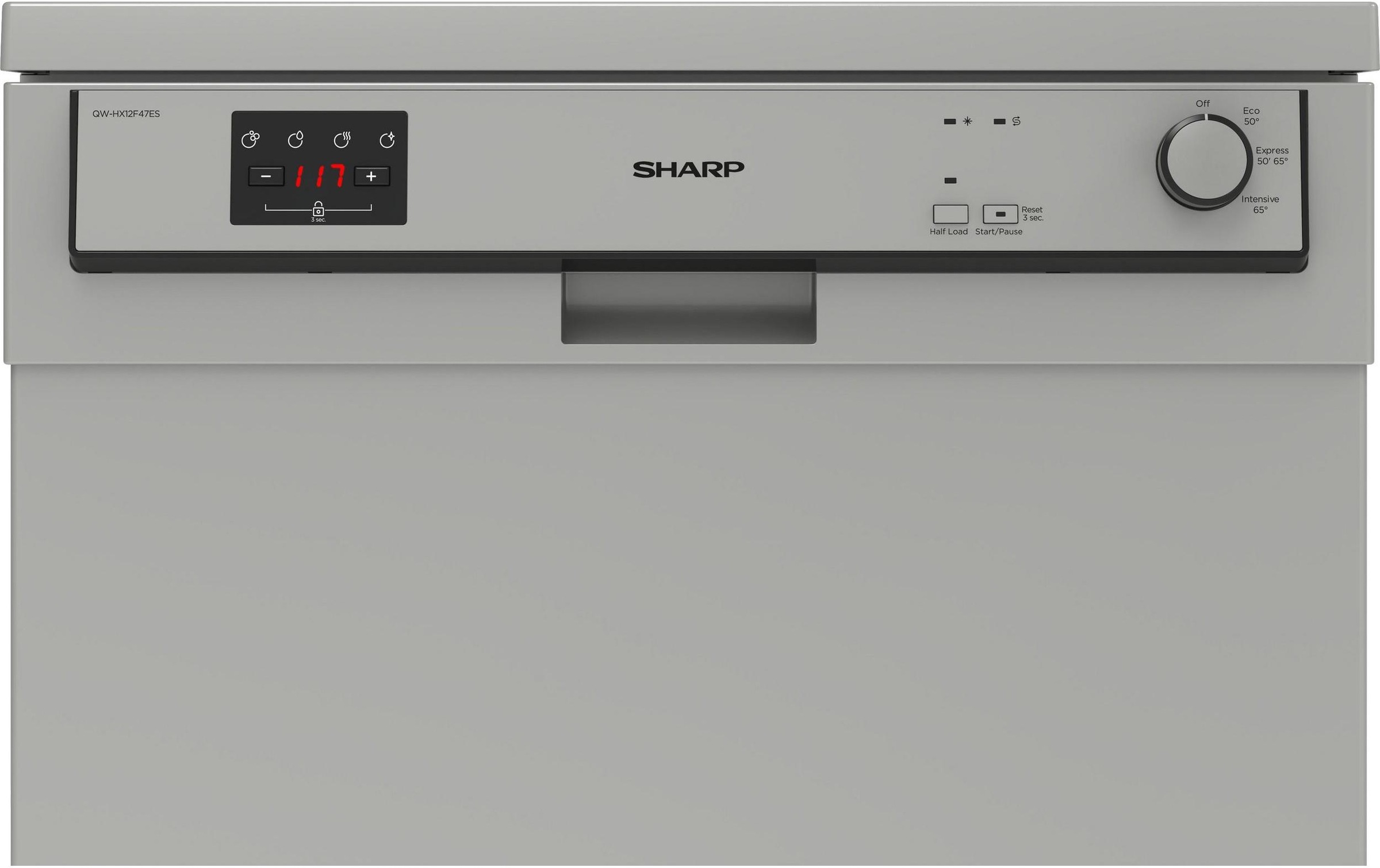 Sharp Standgeschirrspüler »QW-HX12F47ES-D«