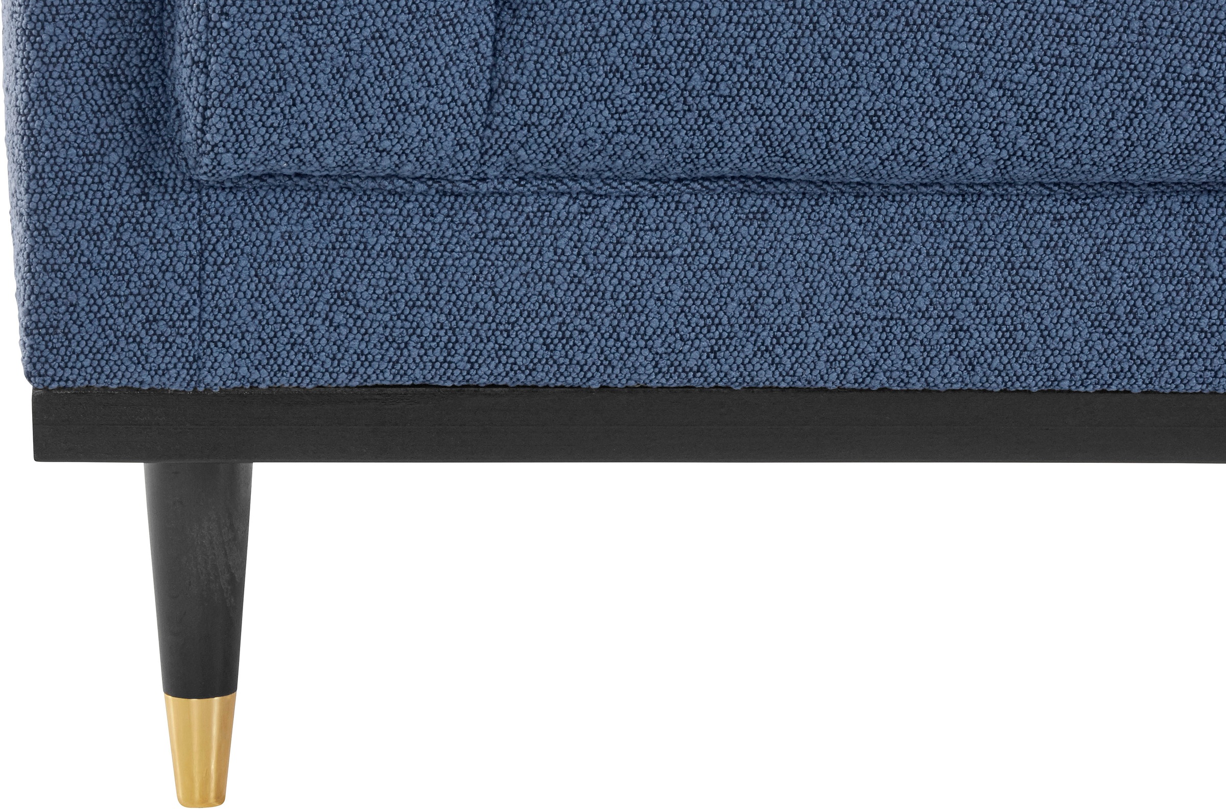 Home affaire Cocktailsessel »Chamby New Sessel«, im Bouclé-Strukturbezug mit Steppung im Lehnenbereich