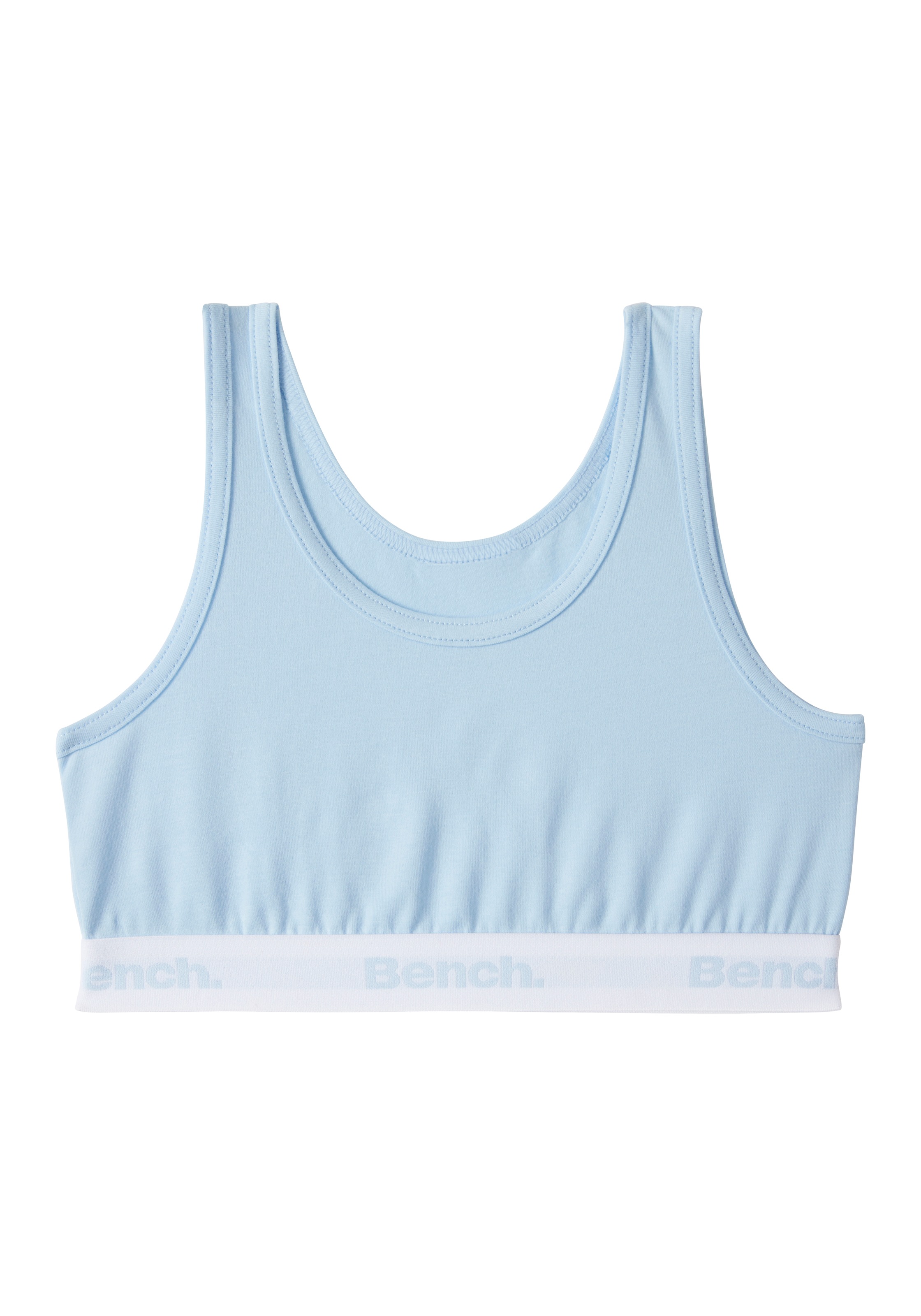 Bench. Bustier, mit Logo-Webbund