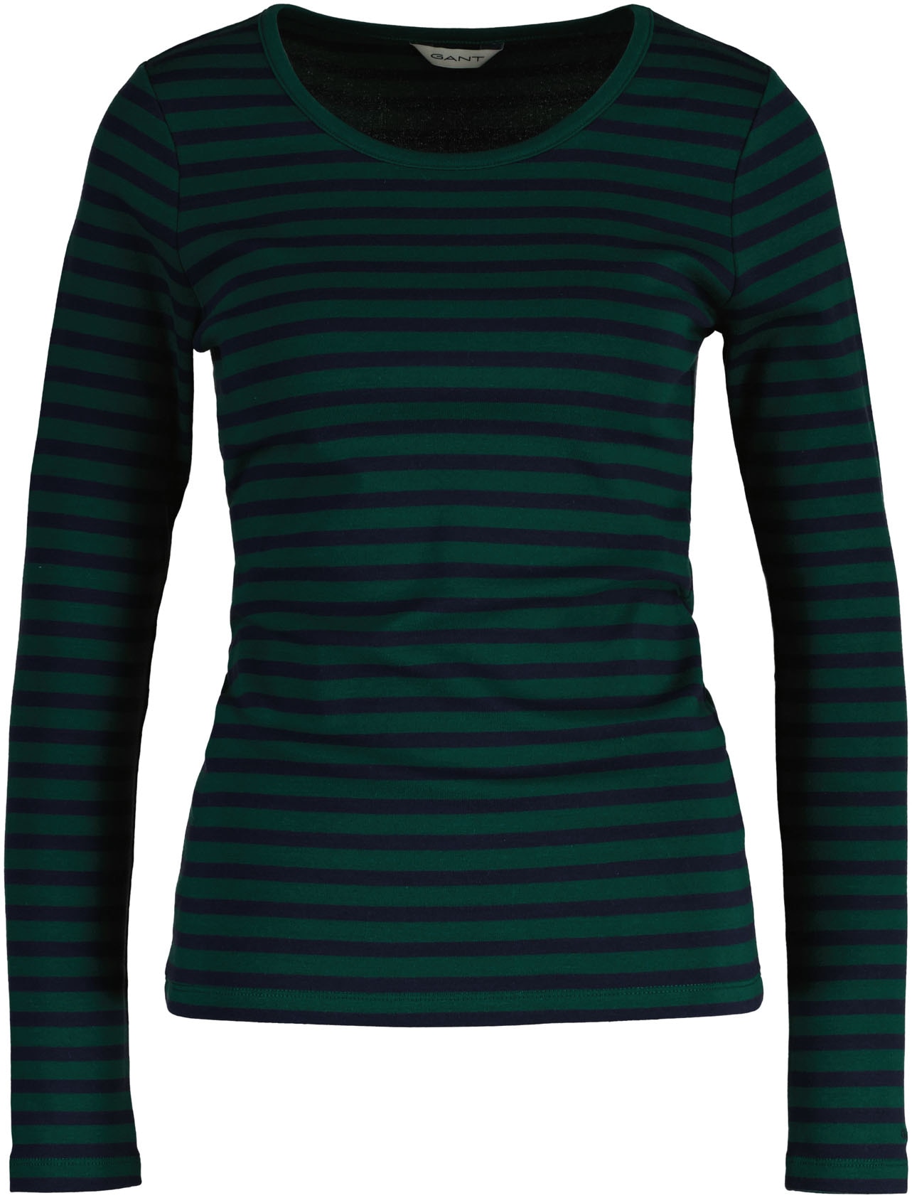 Gant Langarmshirt »SLIM STRIPED 1X1 RIBBED LS T-SHIRT«