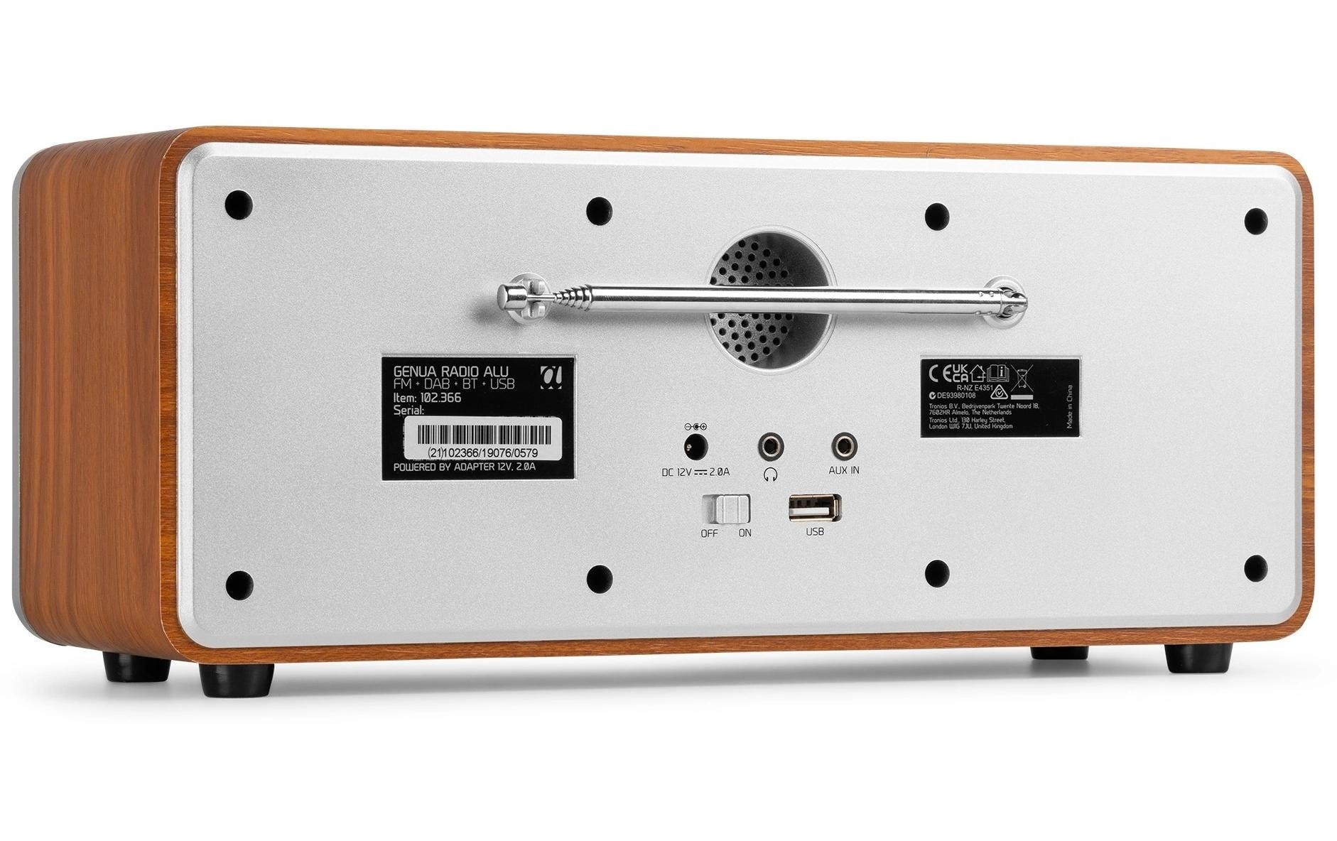 AUDIZIO Digitalradio (DAB+) »Genua«, (Digitalradio (DAB+)-FM-Tuner)