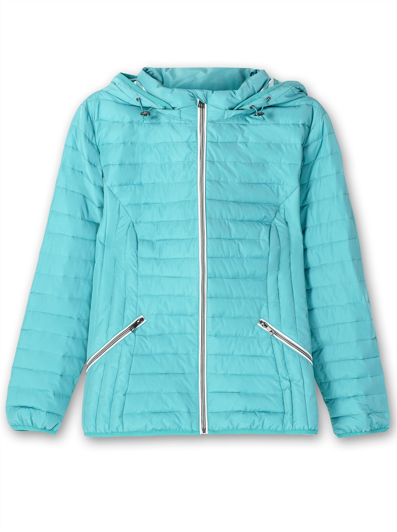 Sheego Steppjacke, mit Kapuze