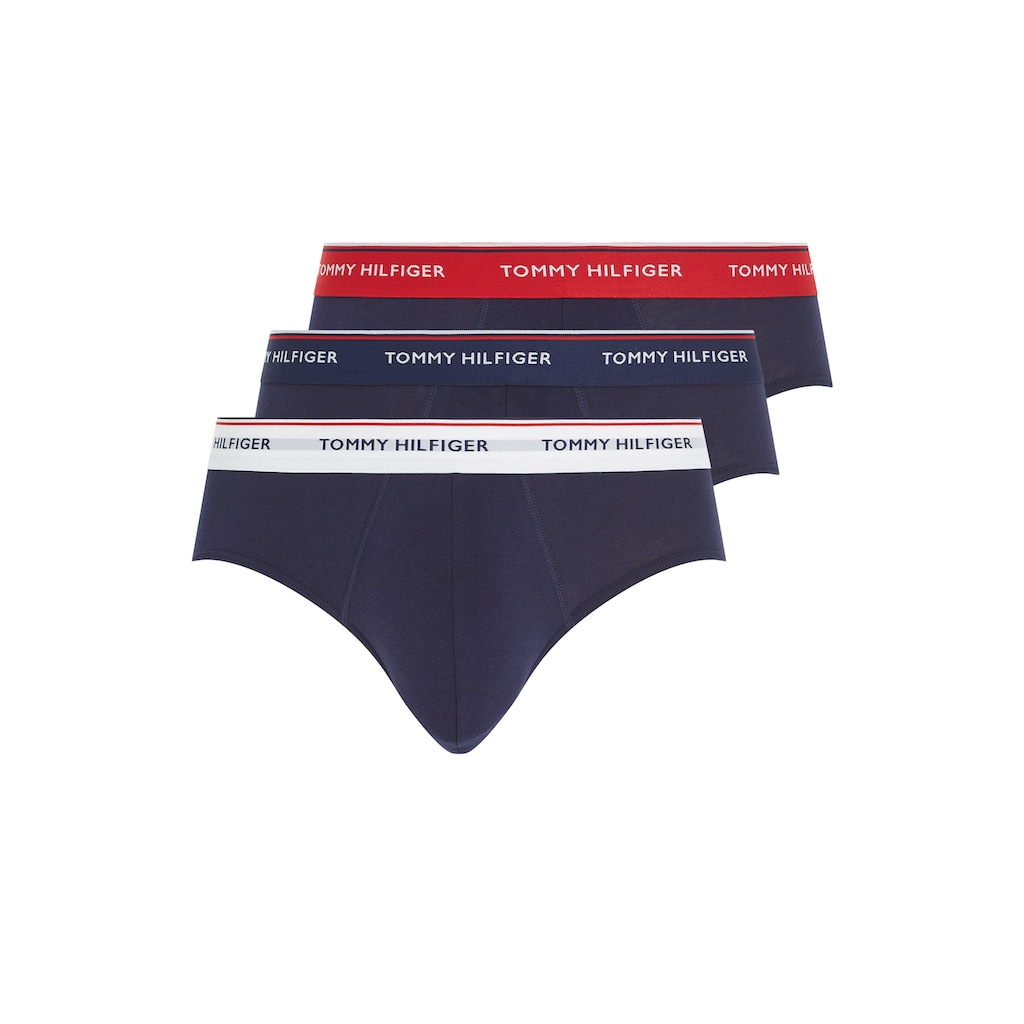 Tommy Hilfiger Underwear Slip »3P BRIEF«, (Packung, 3 St., 3er-Pack), mit Logo-Elastikbund