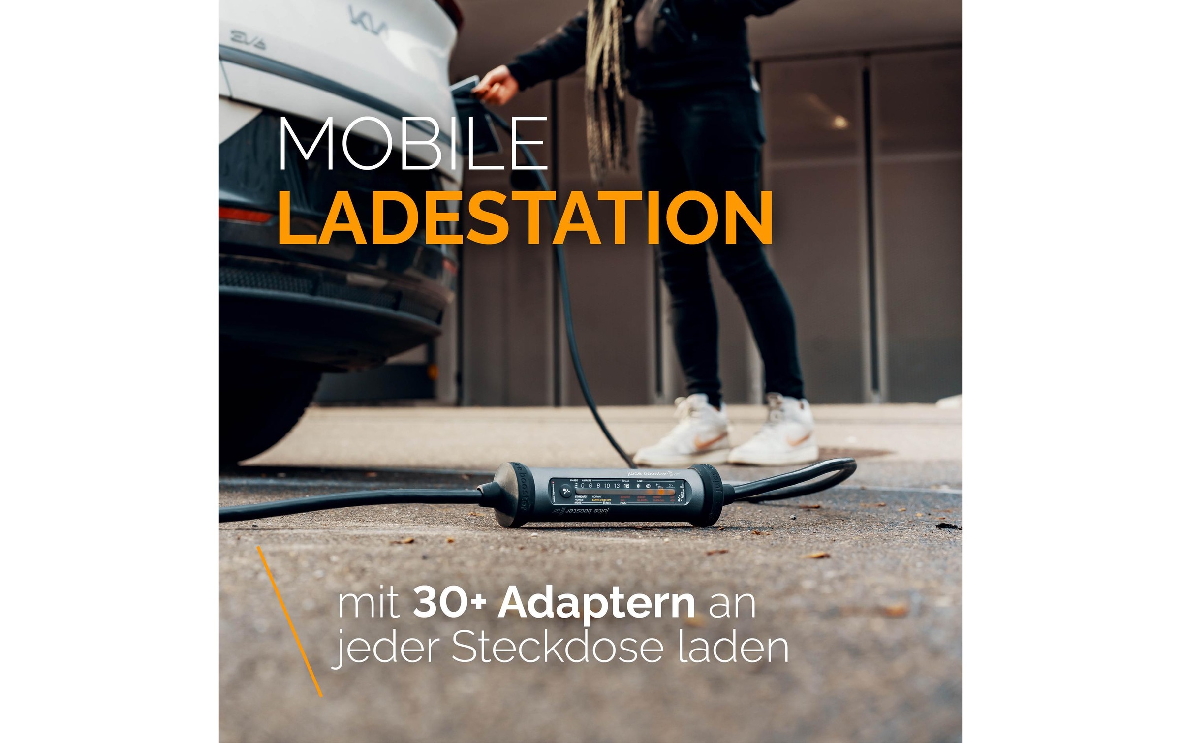 Elektroauto-Ladestation »Juice Technology JUICE BOOSTER 3 air Swiss Basic Set«