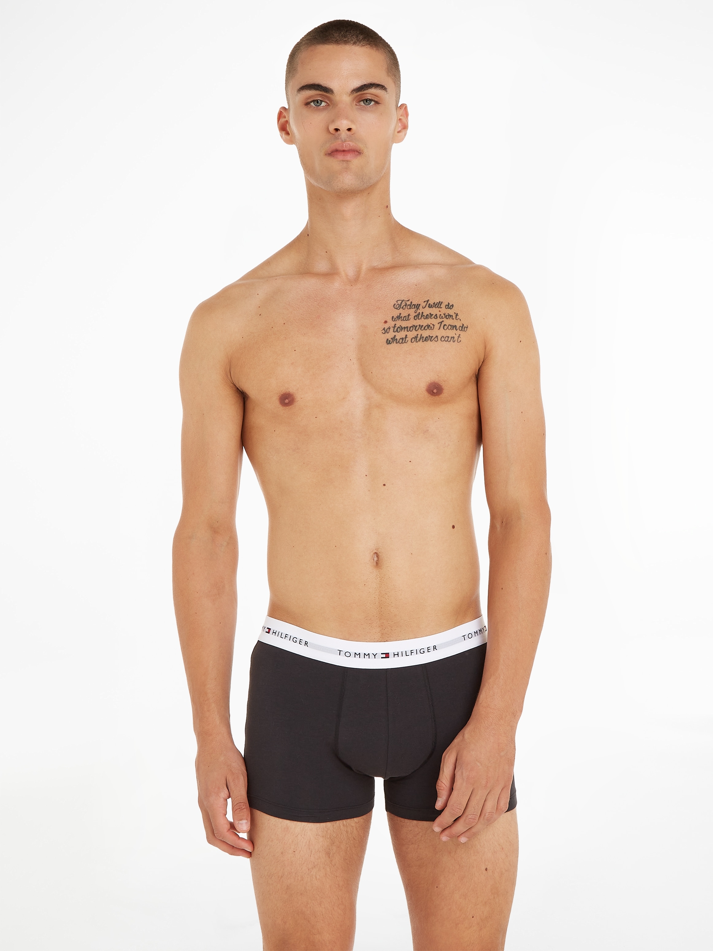 Tommy Hilfiger Underwear Trunk »3P TRUNK«, (Packung, 3 St., 3er-Pack), mit Logoschriftzug