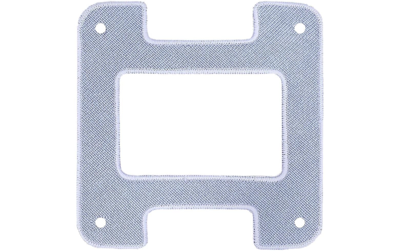 Mikrofasertuch »Hobot Microfaser-Pad Quadrat 3er 2-S«, Mikrofaser
